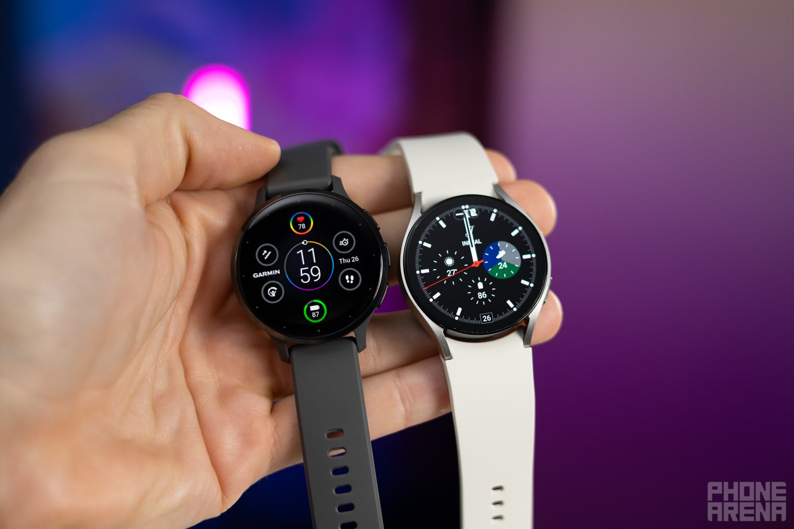 Samsung Galaxy Watch 5 vs Garmin Venu 2S 