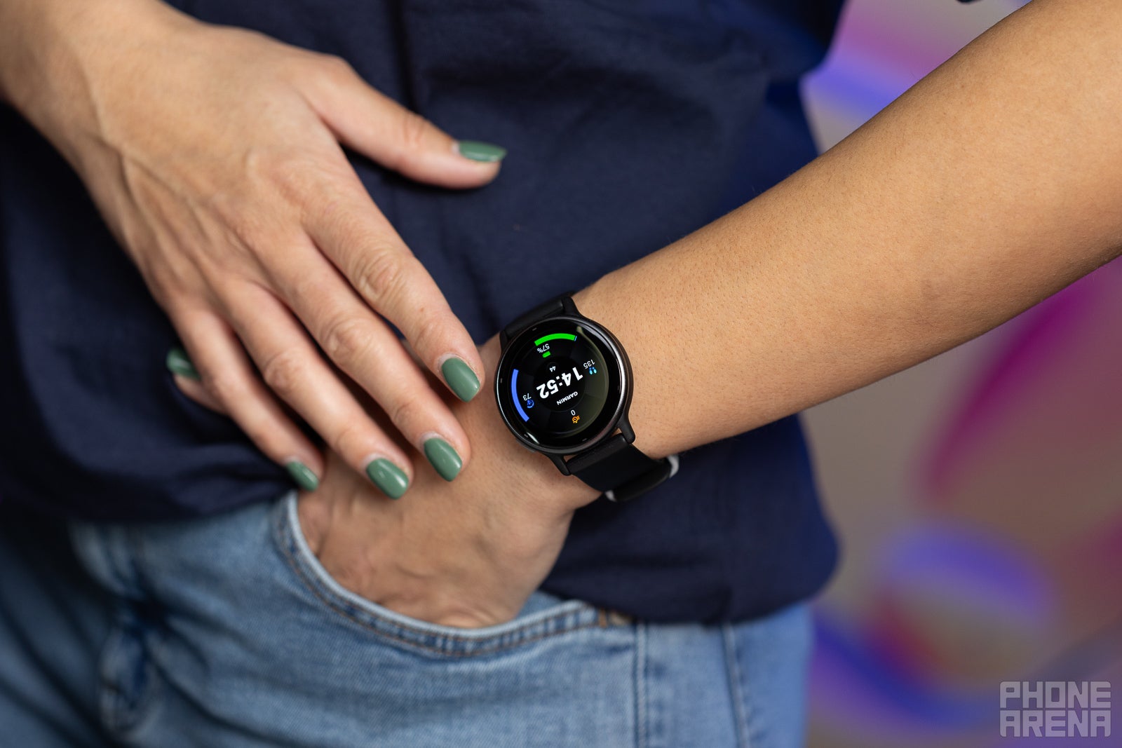 The Vivoactive 5 is one of many Garmin watches, but it might be the best affordable one (Image by PhoneArena) - Garmin Vivoactive 5 Review: $300 well spent