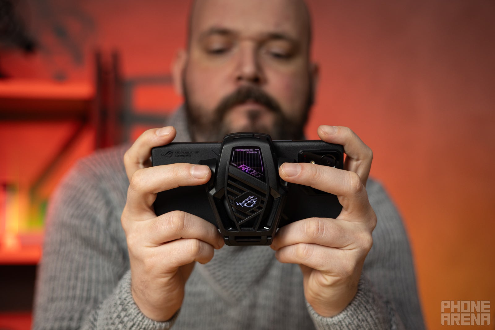 Not many Gaming Phones out there&amp;nbsp;(Image credit - PhoneArena) - Asus ROG Phone 8 Pro first impressions: old tricks, new design!