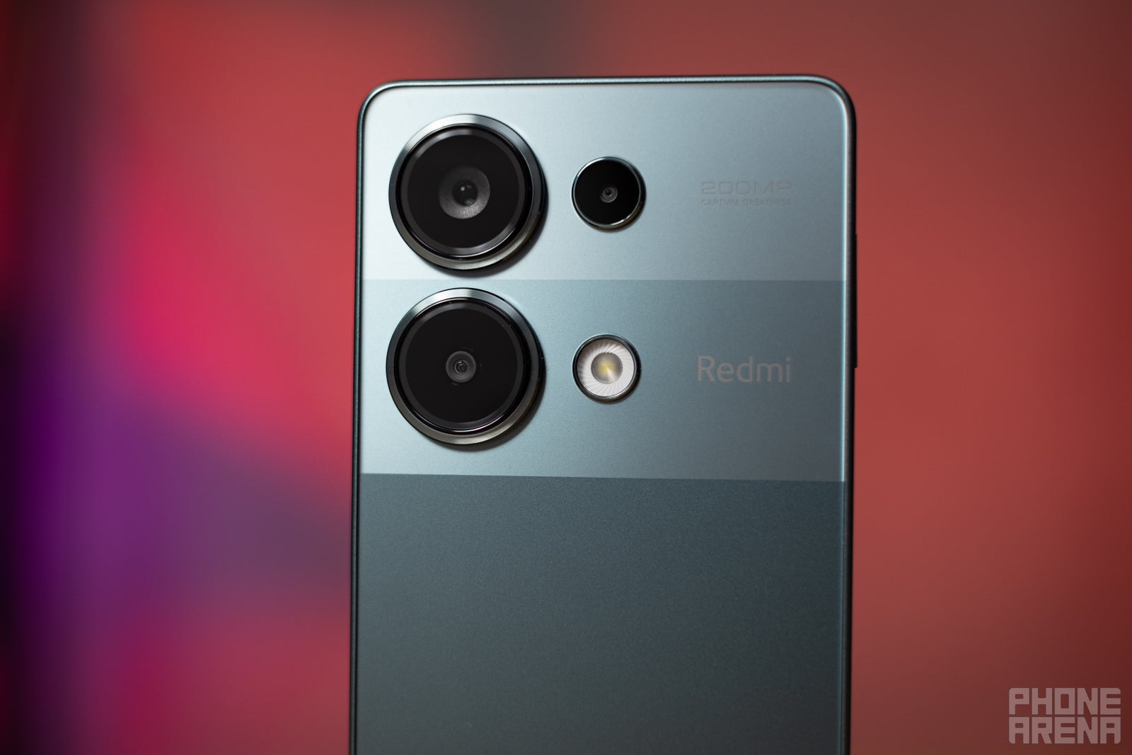 It has three cameras on the back, but the macro one is not of much use - Xiaomi Redmi Note 13 Pro Review