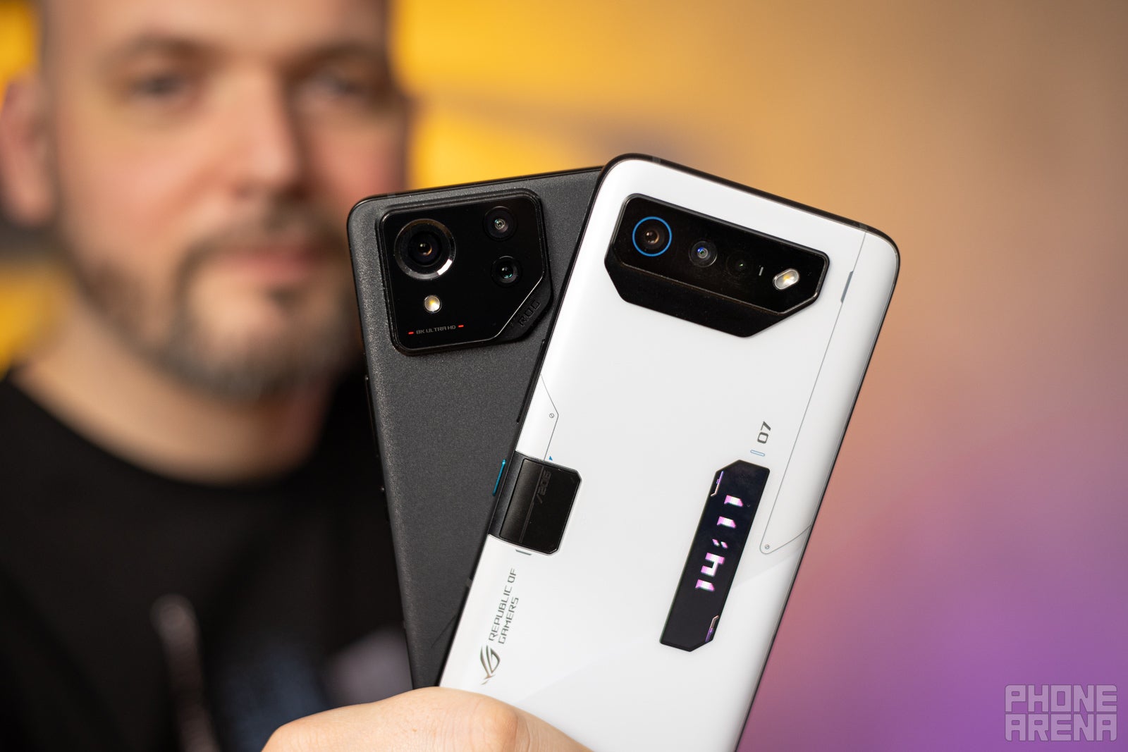 That hump is a gimbal! (Image credit - PhoneArena) - ROG Phone 8 Pro vs ROG Phone 7 Ultimate: parting ways