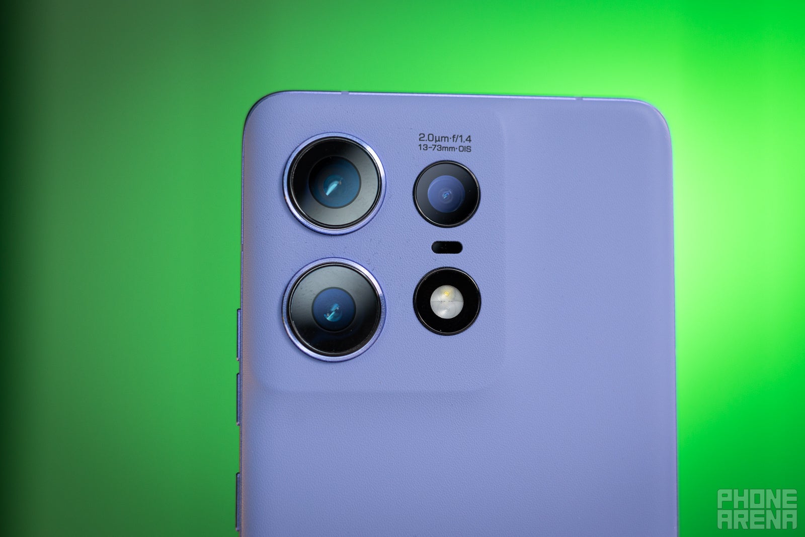 Motorola Edge 50 Pro cameras. (Image by PhoneArena) - Motorola Edge 50 Pro Review: А mid-range masterpiece