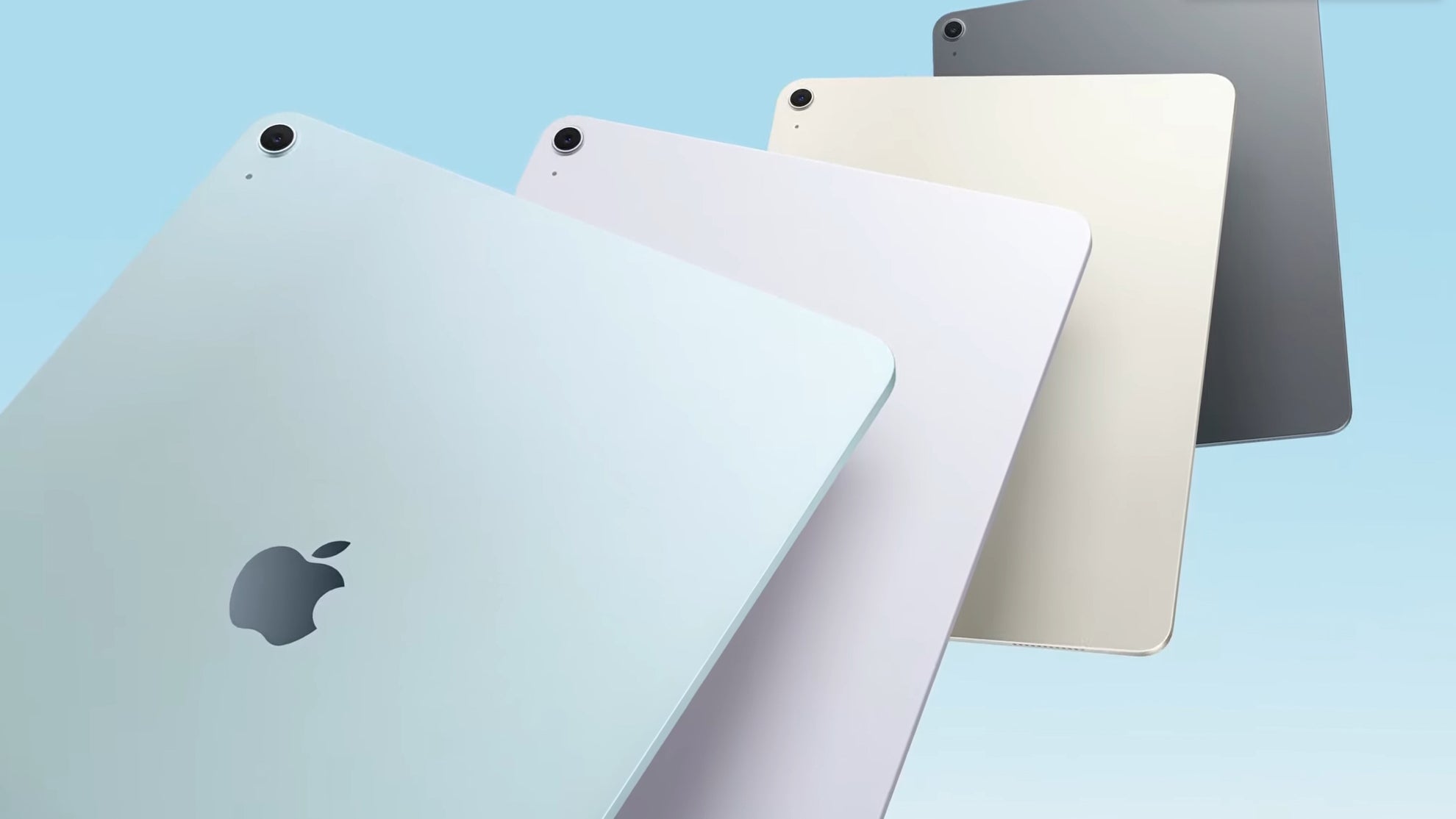 iPad Air 6 (2024) colors. (Image cred - Apple) - iPad Air 6 (2024) Preview: new chip, new size option, and...?