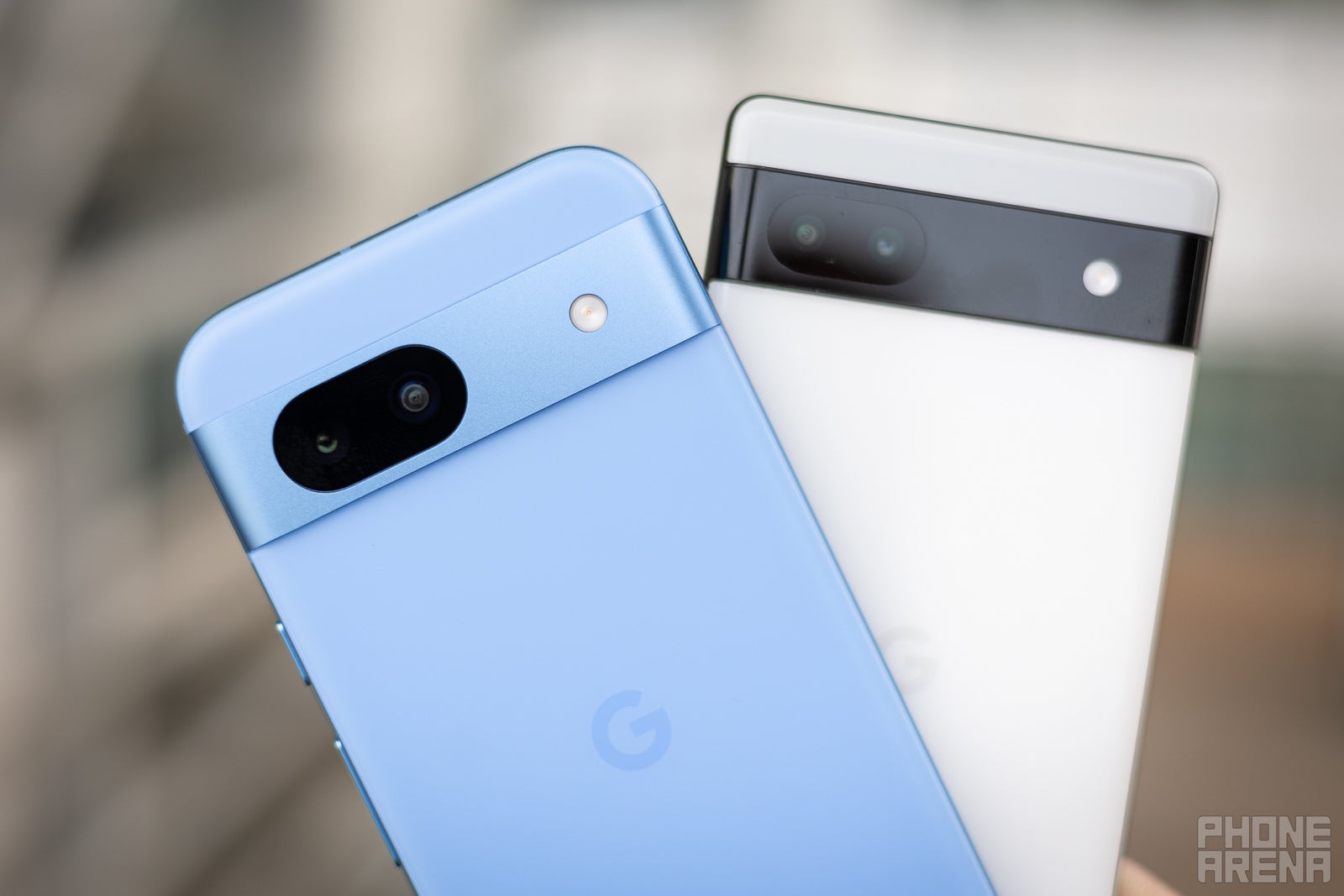 Similar dual cameras with some improvements (Image by PhoneArena) - Google Pixel 8a vs Pixel 6a: What&#039;s new in two years of evolution