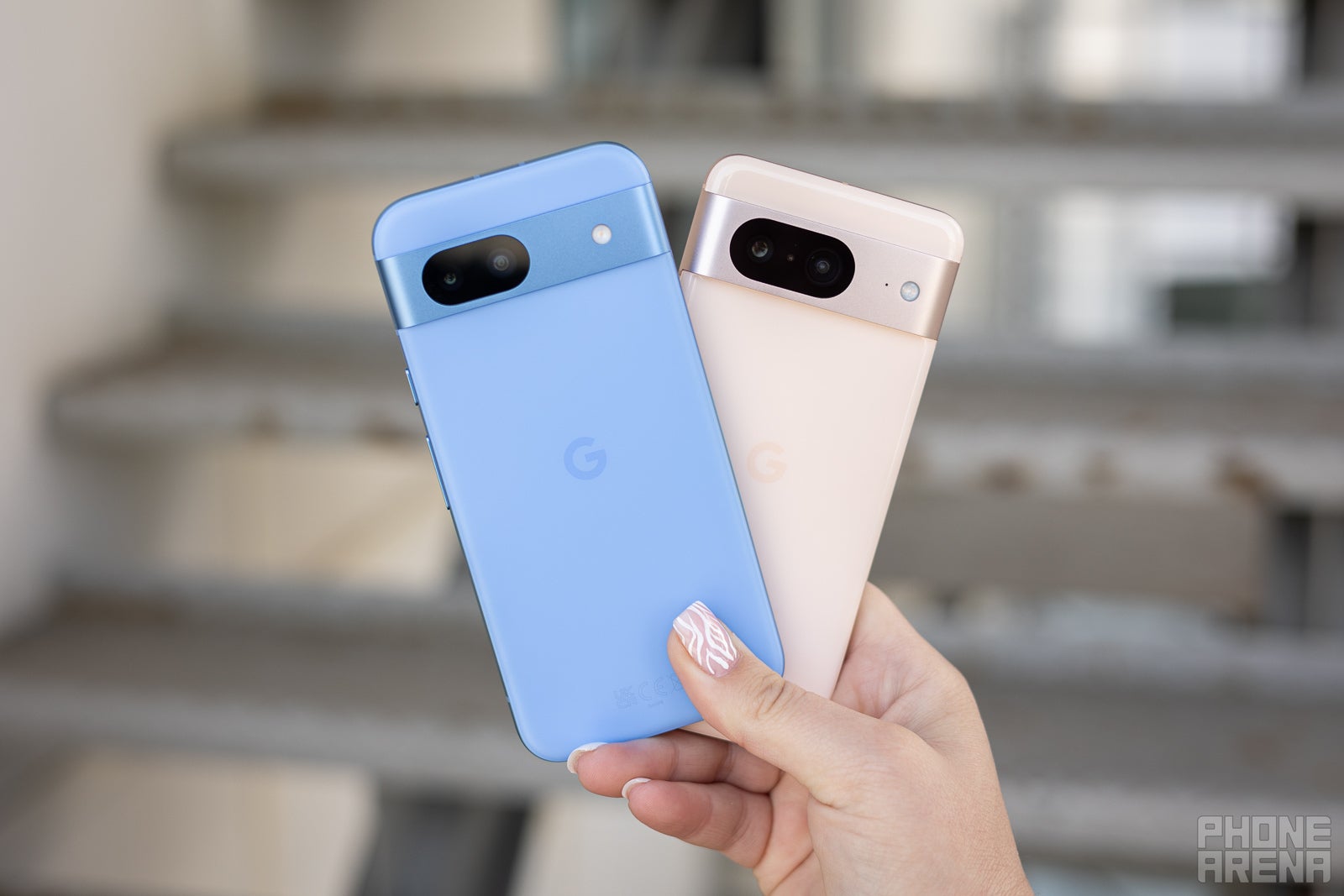 Pixel 8a vs Pixel 8 (Image by PhoneArena) - Google Pixel 8a vs Pixel 8: So, why does the Pixel 8 cost $200 more?