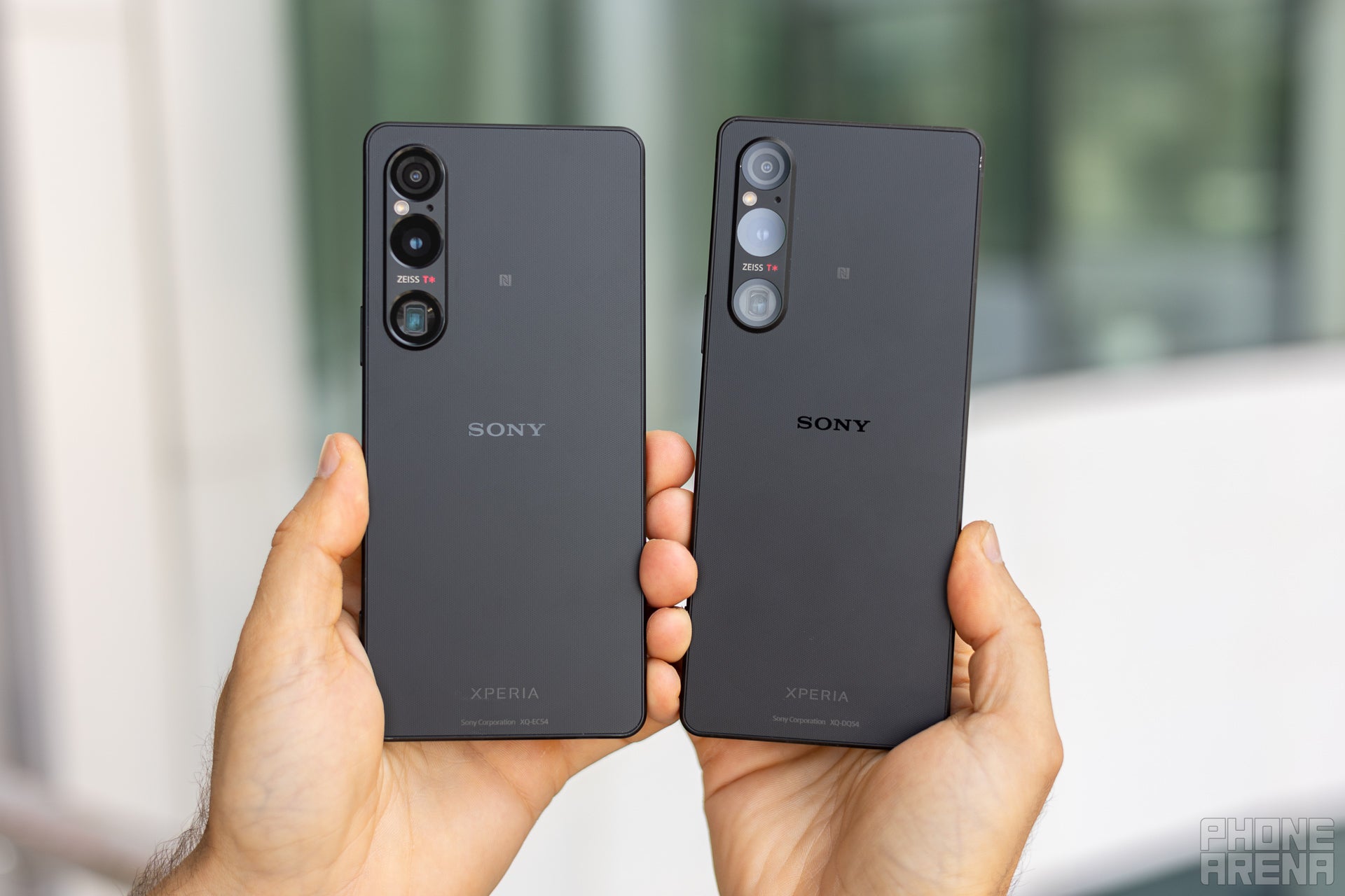 These two look very similar, however, they feel different in the hand (Image by PhoneArena) - Sony Xperia 1 VI vs Xperia 1 V: The Times They Are a-Changin&#039;
