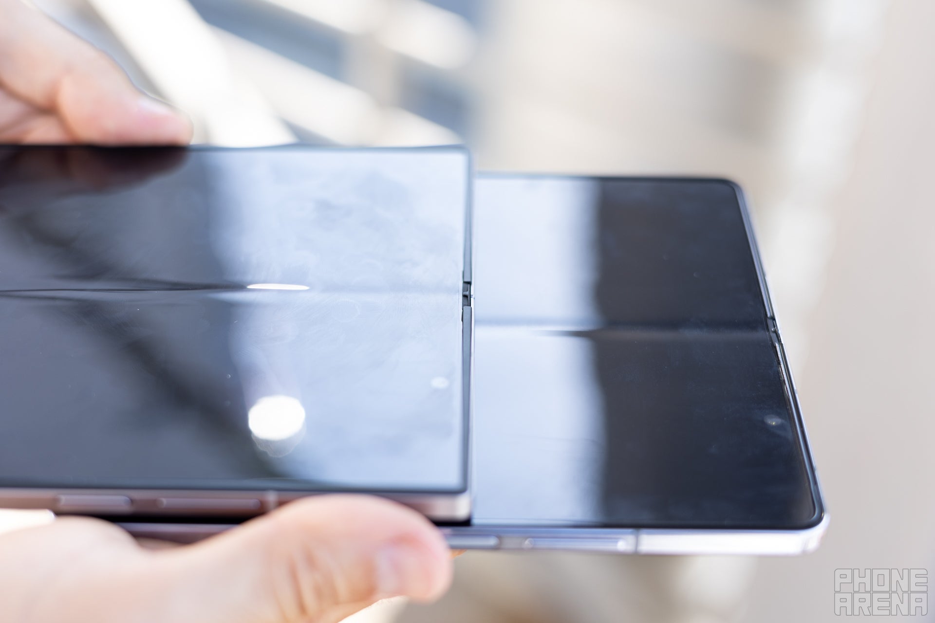 Z Fold 6 - superior, Z Fold 5 - inferior - Galaxy Z Fold 6 vs Galaxy Z Fold 5: a evolução não é rápida, mas compensa