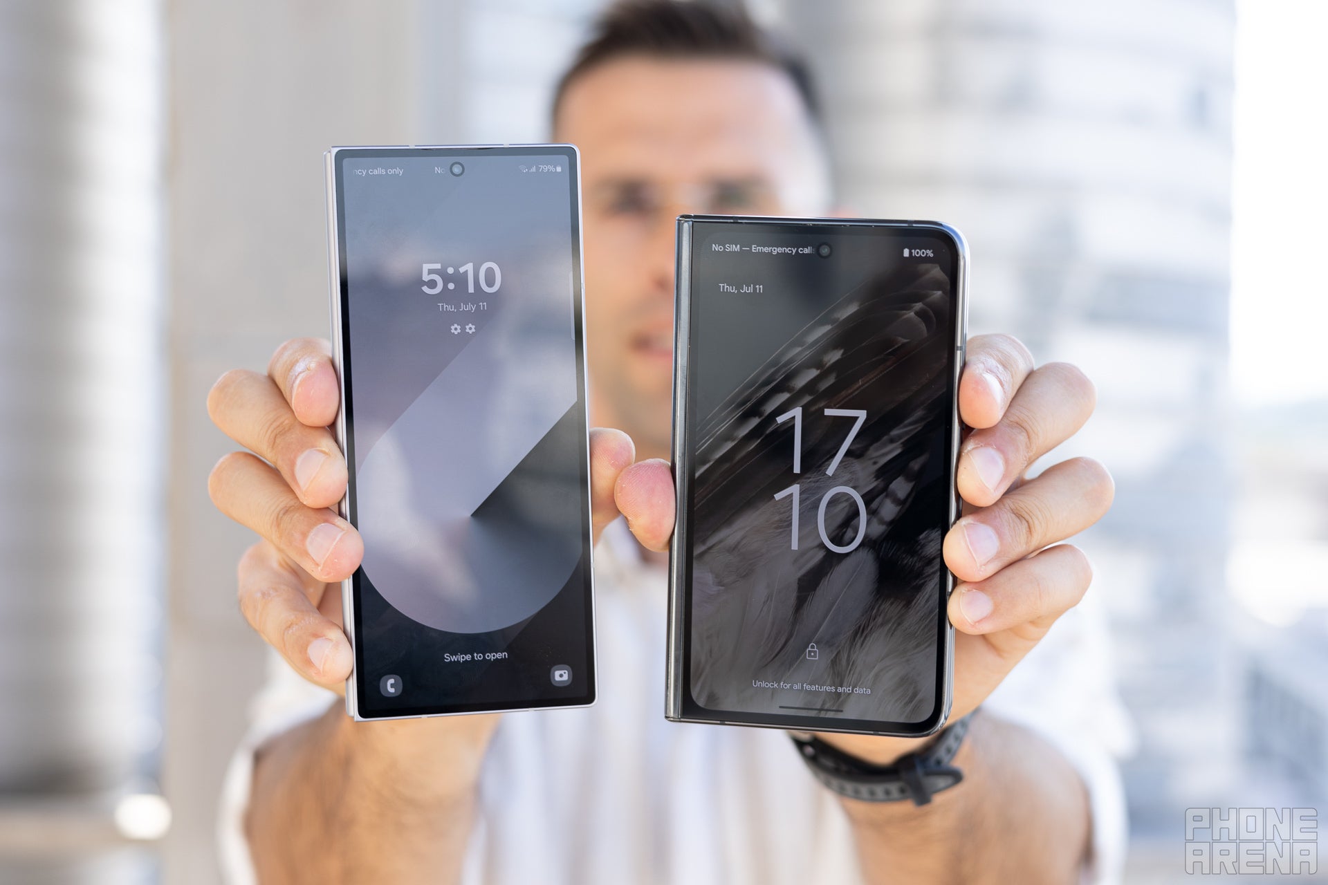It&#039;s the Fold&#039;s world, we&#039;re just living in it (Image by PhoneArena) - Samsung Galaxy Z Fold 6 vs Google Pixel Fold: High-level bout