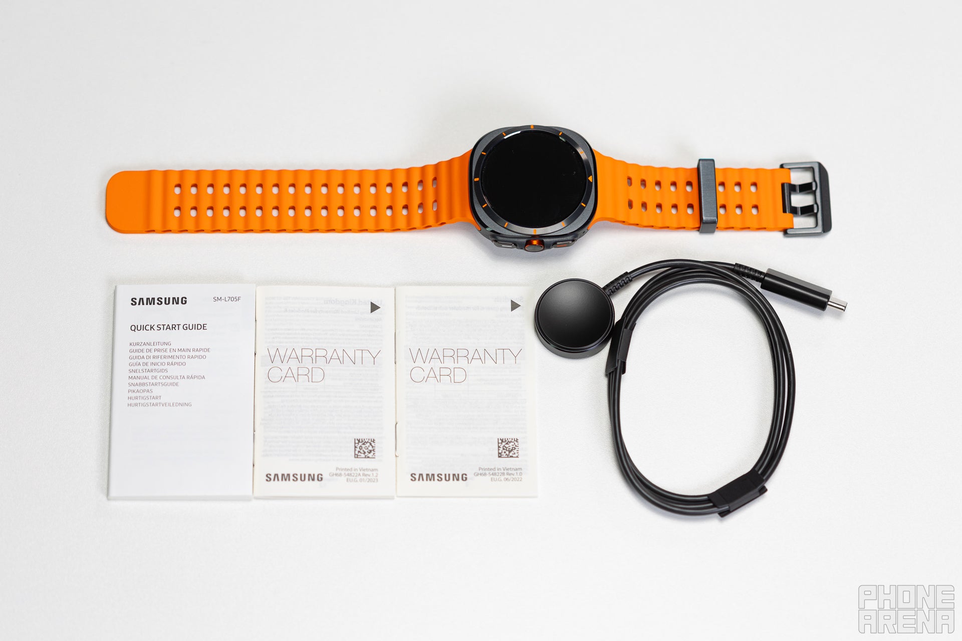 Minimalist box contents - Samsung Galaxy Watch Ultra Review: Where does Apple end and Samsung start?