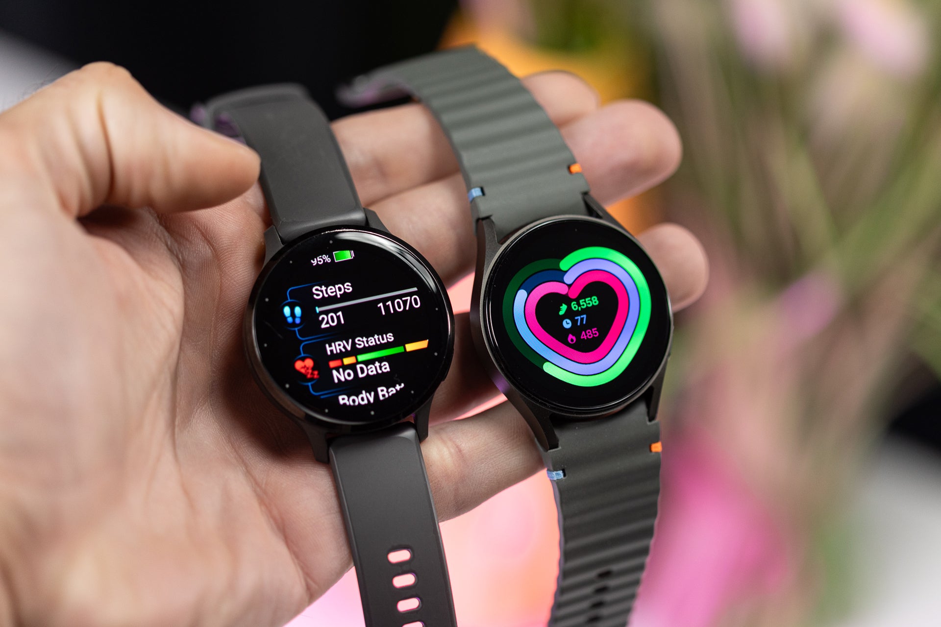 Both give you a sleep score and a detailed breakdown of sleep stages (Image by PhoneArena) - Garmin Venu 3 vs Samsung Galaxy Watch 7: Don&#039;t make a mistake!