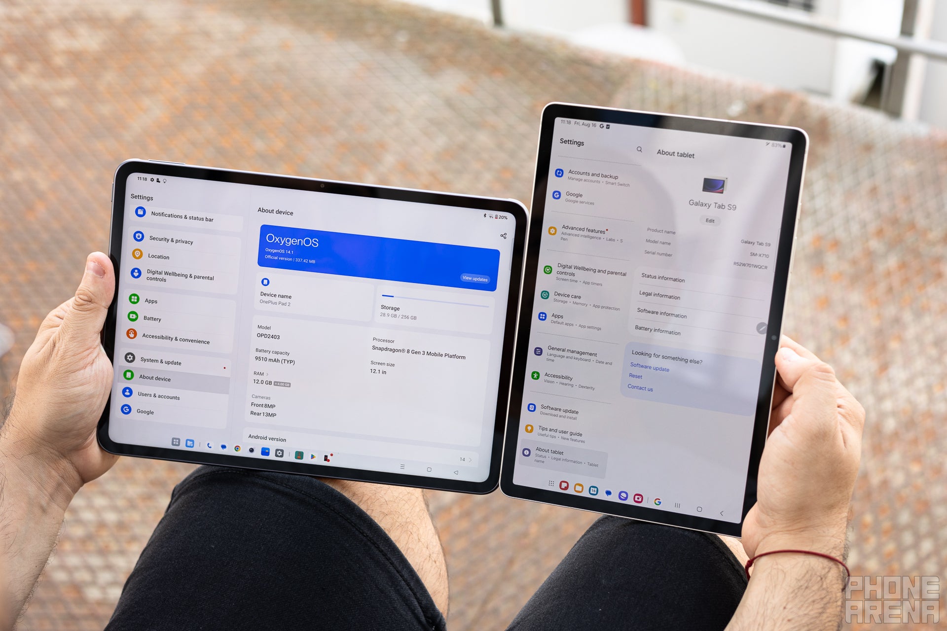 OnePlus Pad 2 vs Samsung Galaxy Tab S9: It&#039;s an Android battle