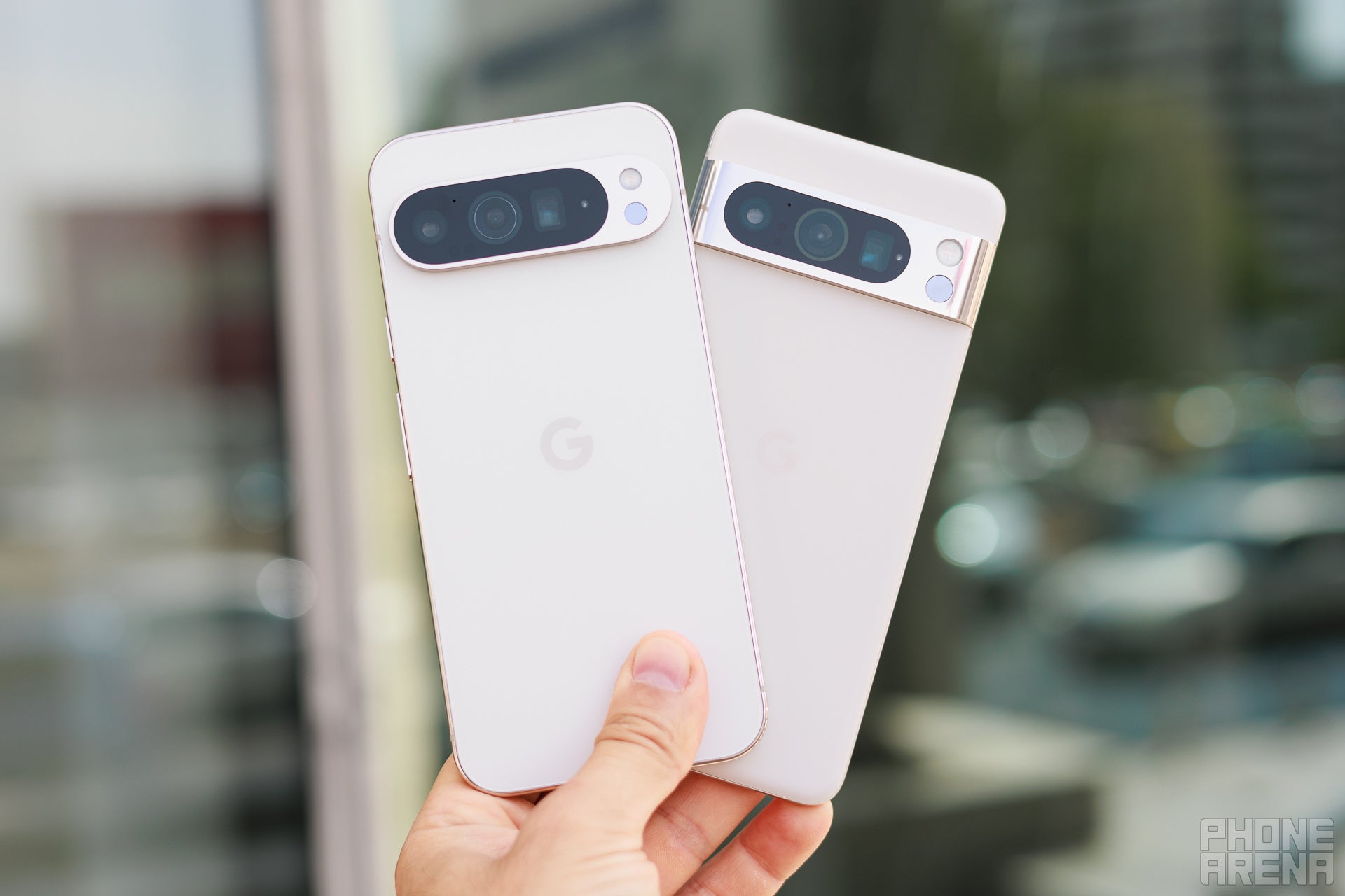 The Pixel 9 Pro XL is a wonderful phone, but probably don&#039;t upgrade from the Pixel 8 Pro (Image by PhoneArena) - Pixel 9 Pro XL vs Pixel 8 Pro: Google&#039;s Irish twins