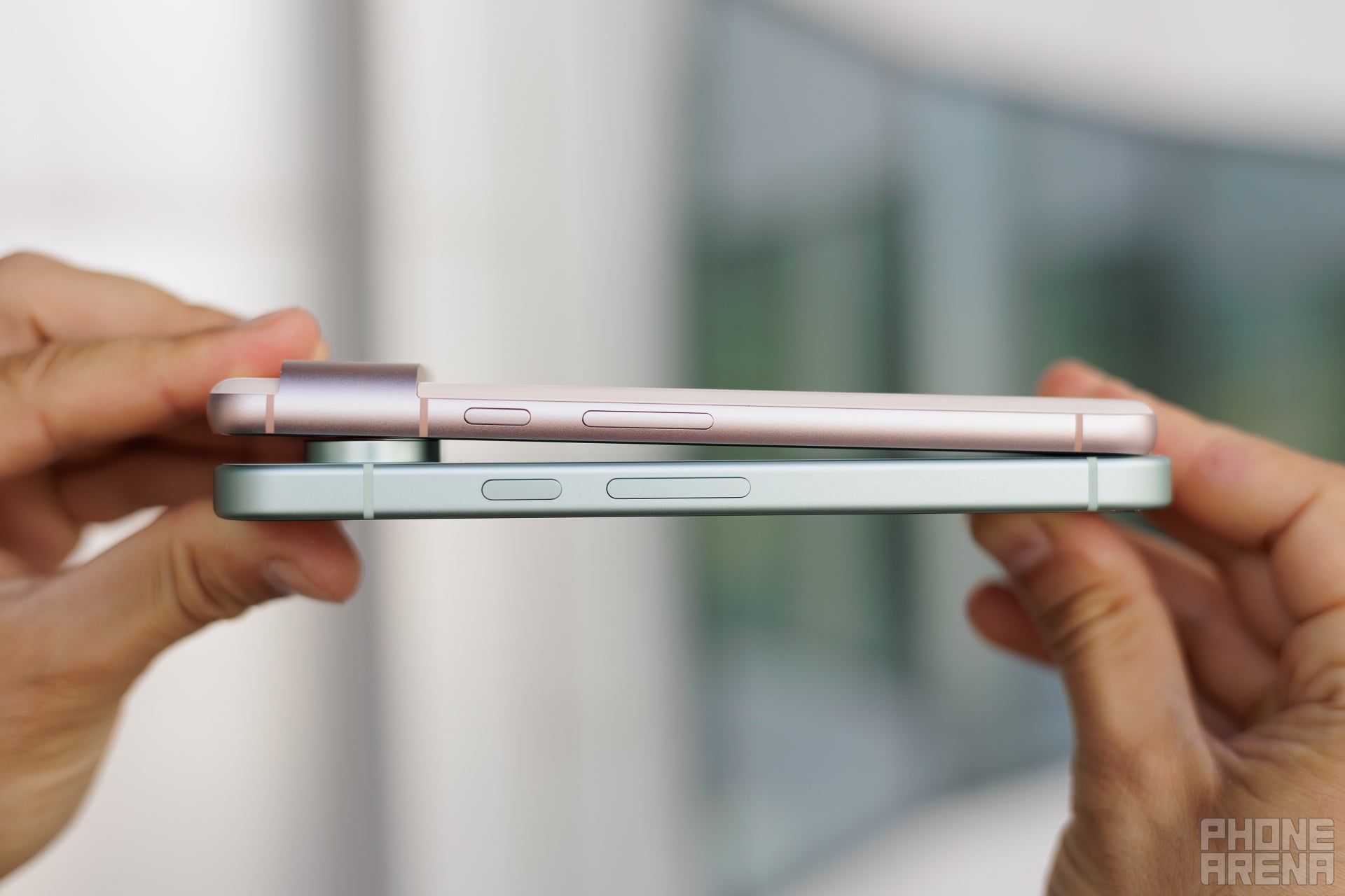 The Pixel 9's more mature design (Image by PhoneArena) - Google Pixel 9 vs Google Pixel 8: There's an unsurprising winner