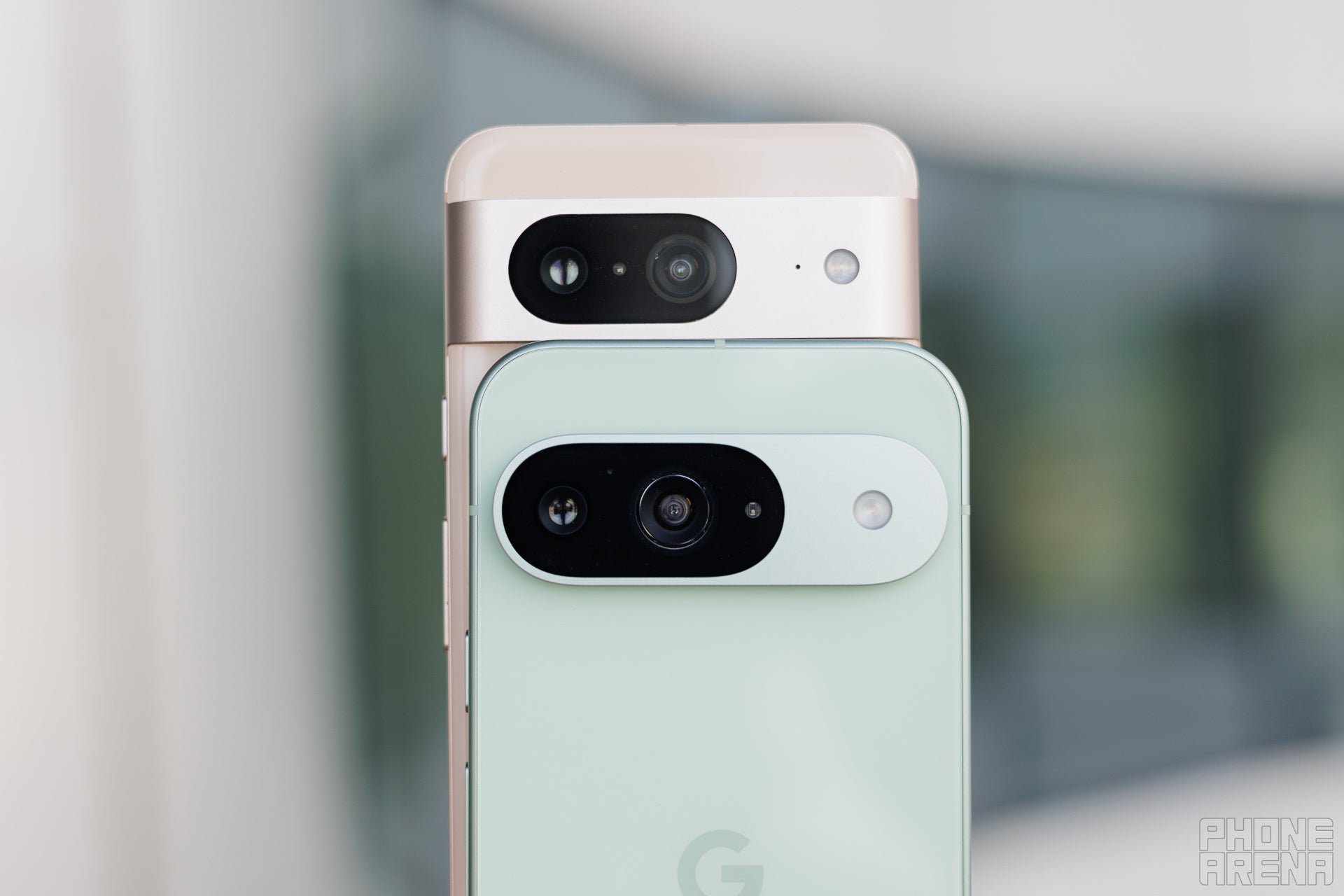 New camera island, who this? (Image by PhoneArena) - Google Pixel 9 vs Google Pixel 8: There's an unsurprising winner
