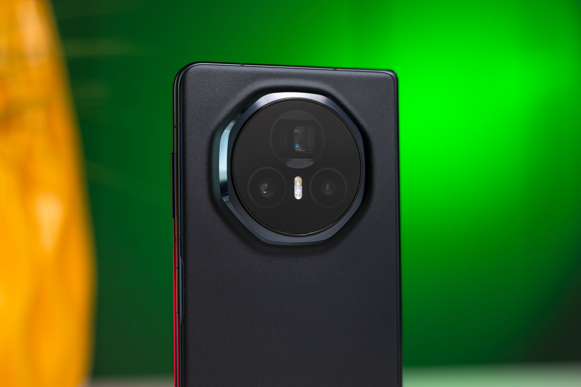 The octagonal design of the camera bump looks pretty nice (Image by PhoneArena) - Honor Magic V3 Review: Thin as a pancake!