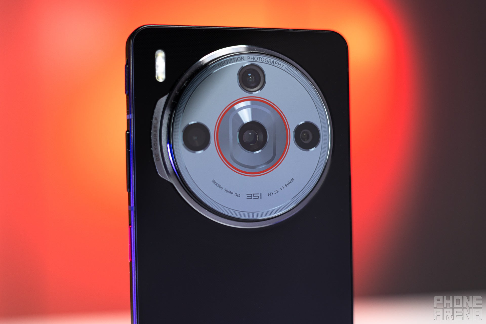 Four holes but just three effective cameras (Image credit PhoneArena) - Nubia Z60S Pro Review: How to make an affordable flagship