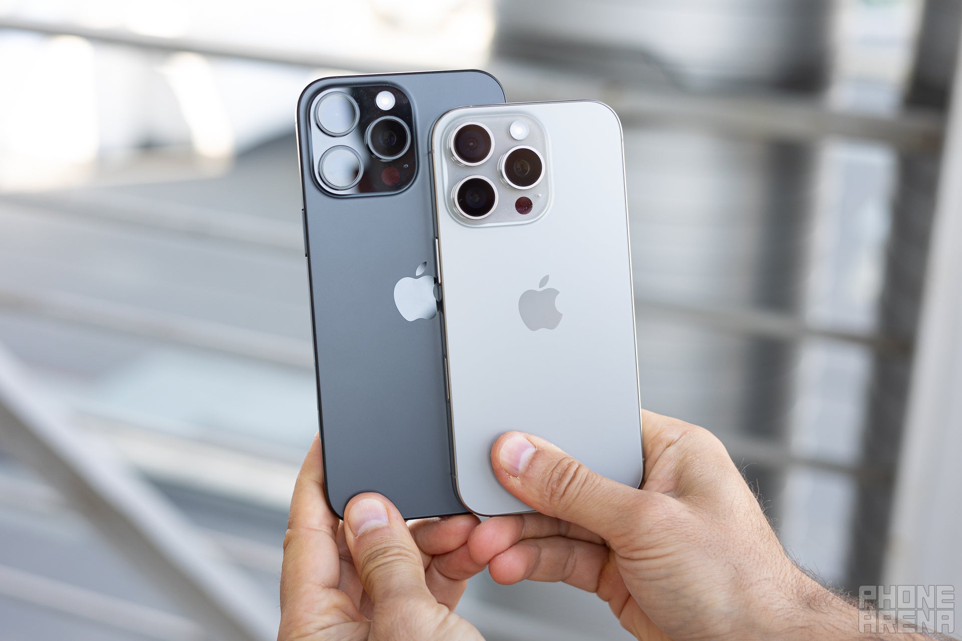 A18 Pro, doubled up! (Image credit - PhoneArena) - iPhone 16 Pro Max vs iPhone 16 Pro: is there any difference now?