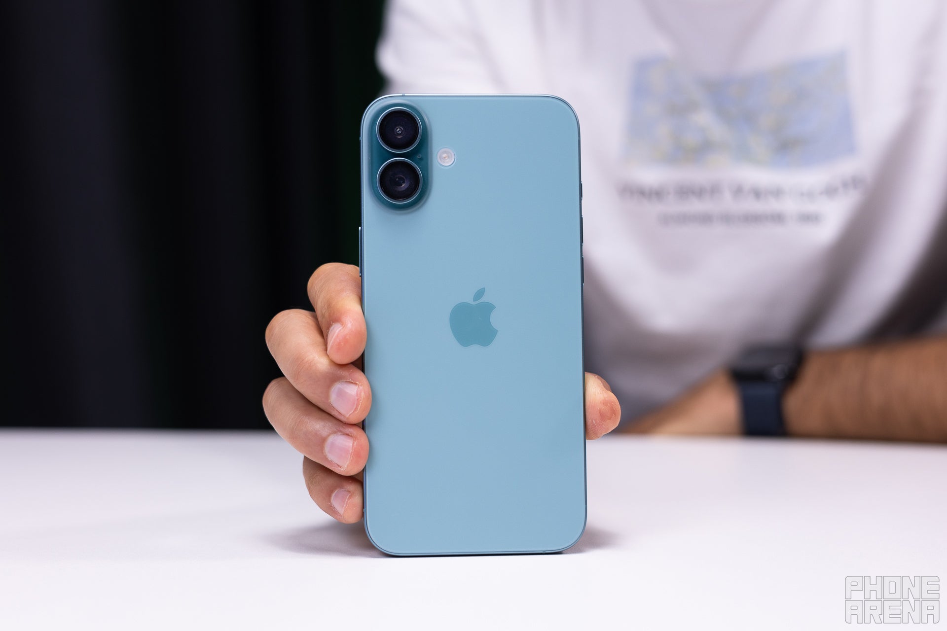 The iPhone 16 Plus has a distinct look thanks to its new camera bump (Image by PhoneArena) - Apple iPhone 16 Plus Review: Is the Plus model still needed?