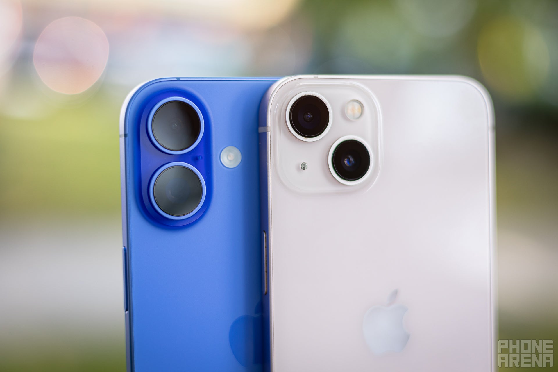 New pill-shaped camera system on the iPhone 16 (Image by PhoneArena) - iPhone 16 vs iPhone 13: All the upgrades