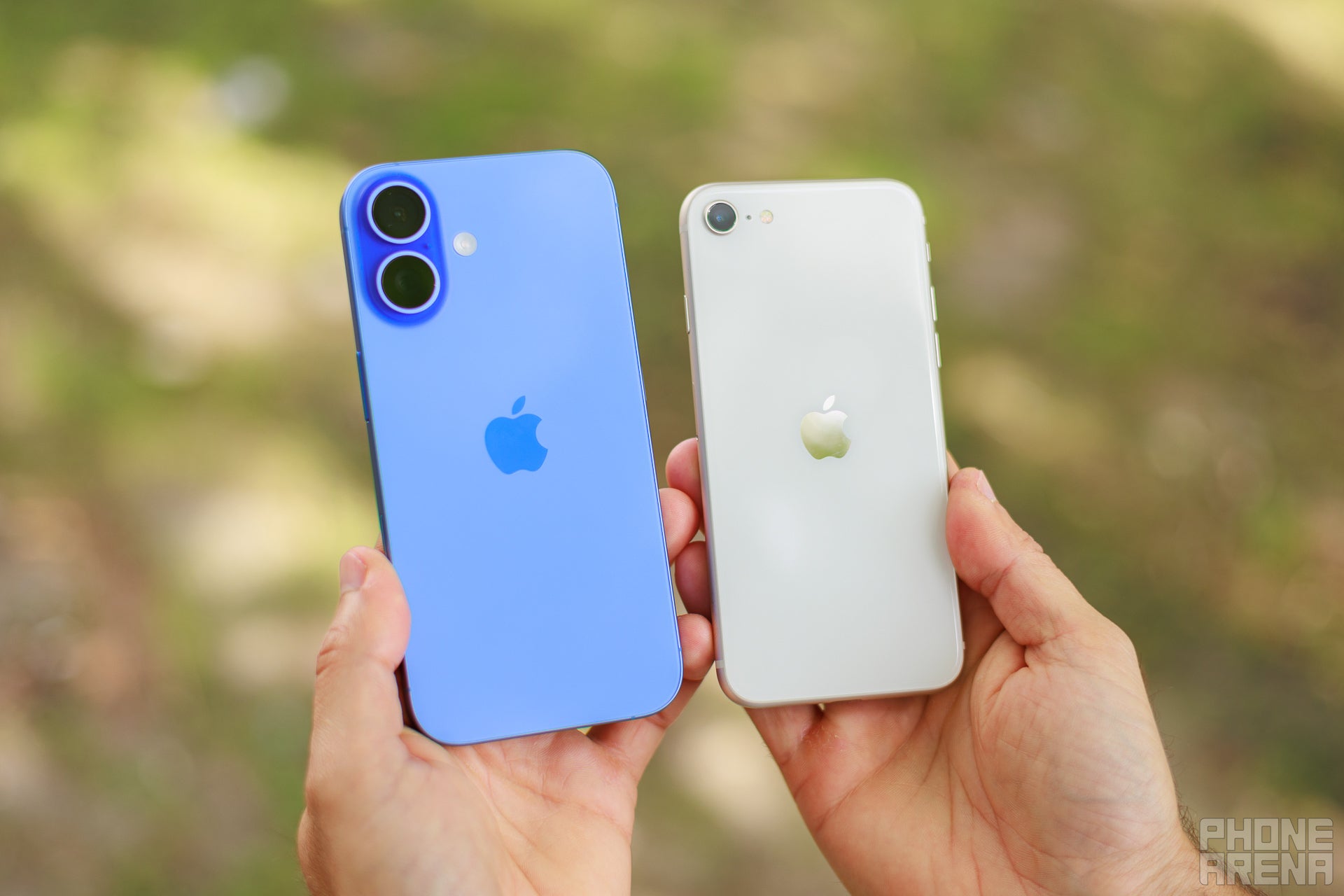 The iPhone SE 2022 is the last compact iPhone you will have the chance to buy. | Image by PhoneArena&quot;&amp;nbsp - iPhone 16 vs iPhone SE 2022: It&#039;s worth paying the extra buck