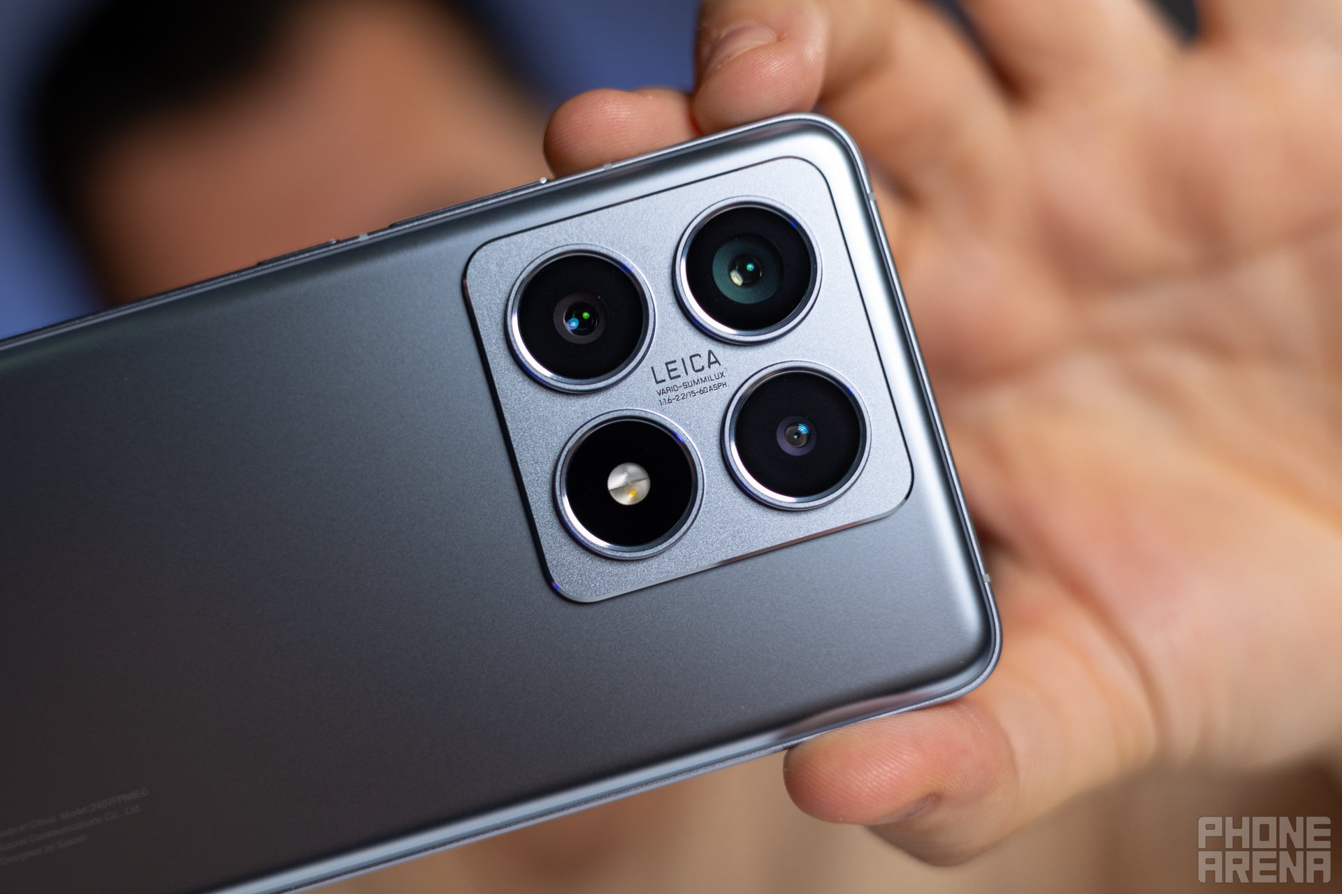 A decent triple camera system, but no periscope zoom | Image by PhoneArena - Xiaomi 14T Pro Review: Liquid Metal