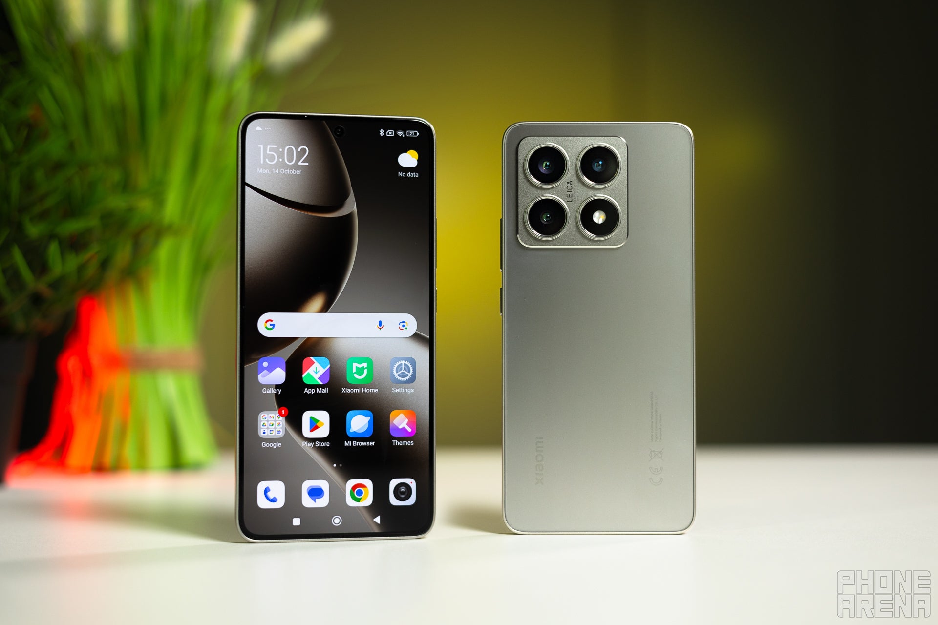 The design of the Xiaomi 14T is almost indistinguishable from the Pro model | Image by PhoneArena - Xiaomi 14T Review: Beauty over brains?