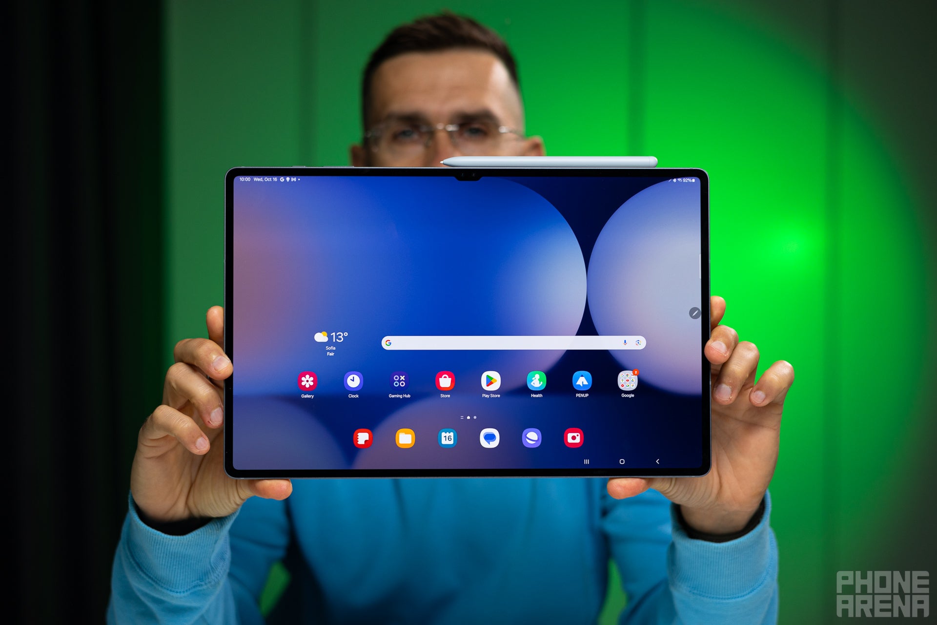 Return of the huge screen (Image credit - PhoneArena) - Samsung Galaxy Tab S10 Ultra review: they ain&#039;t getting bigger than this!