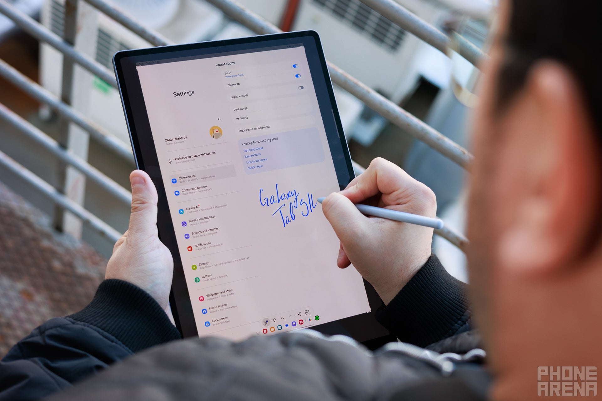 The S Pen is still genius (Image by PhoneArena) - Galaxy Tab S10 Ultra vs Galaxy Tab S9 Ultra: The upgrade you didn&#039;t know you didn&#039;t need