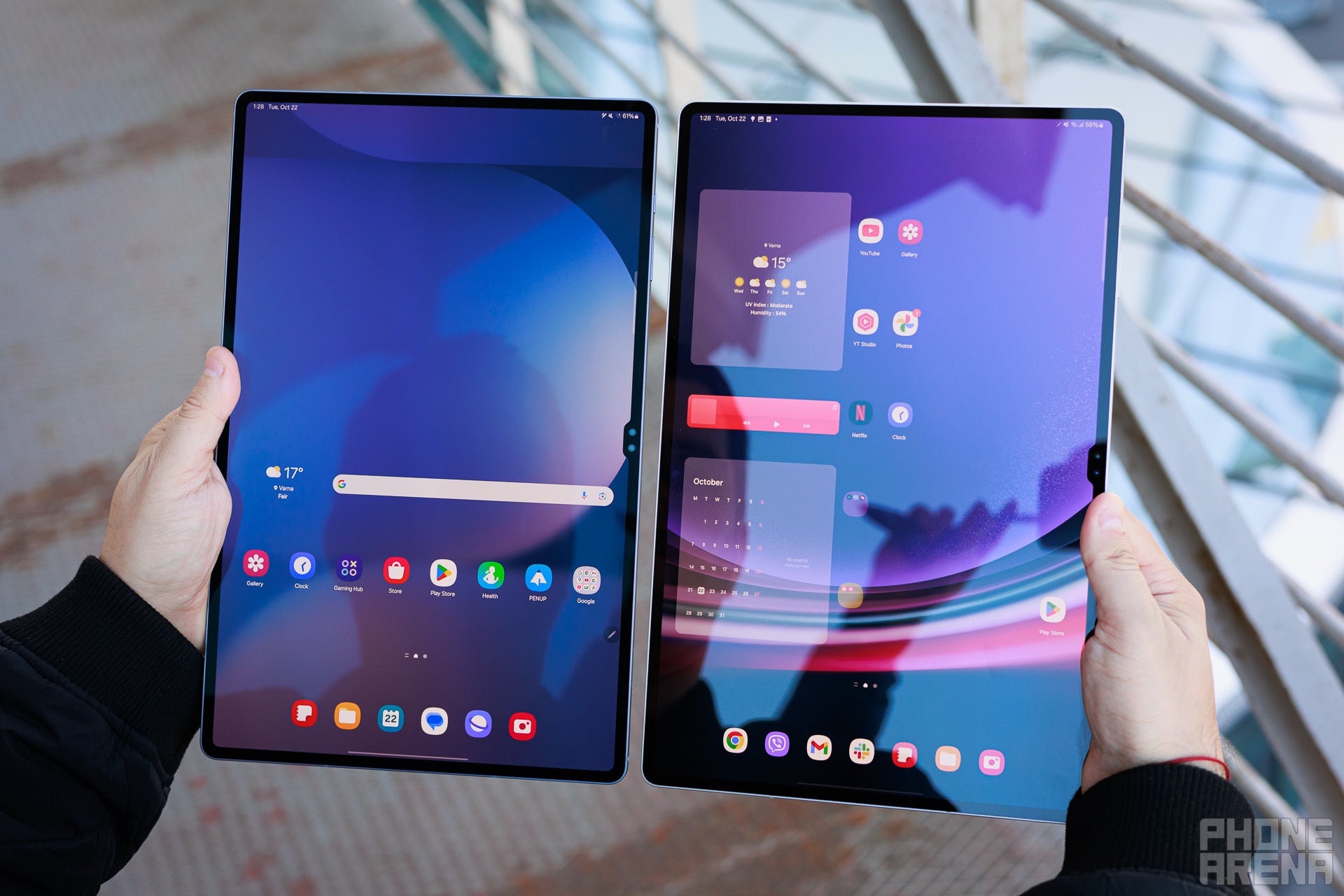 Where&#039;s the rest of the laptops? (Image by PhoneArena) - Galaxy Tab S10 Ultra vs Galaxy S9 Ultra: The upgrade you didn&#039;t know you didn&#039;t need