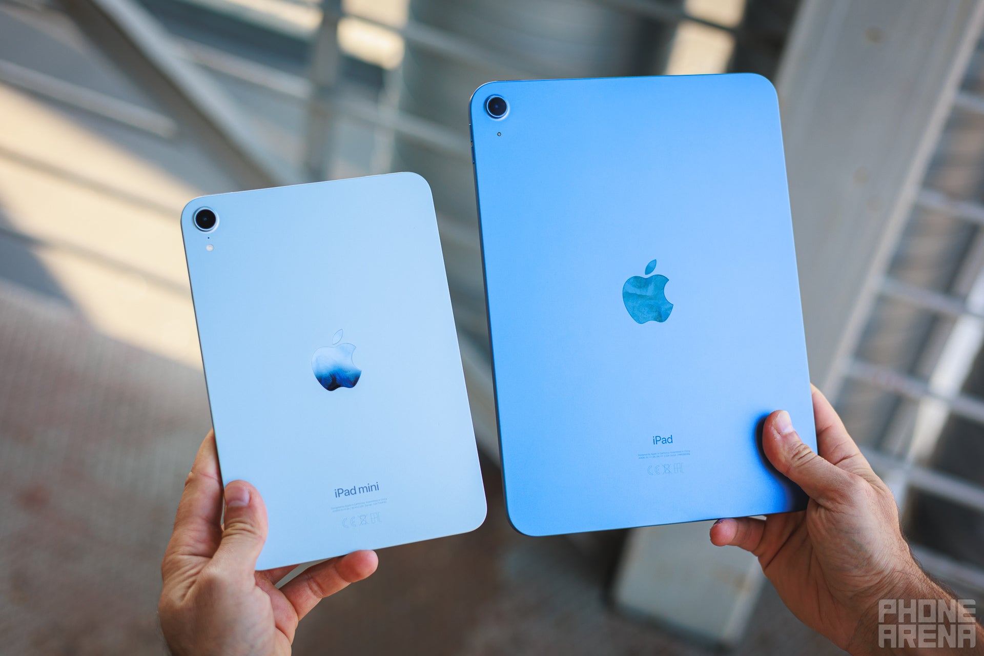 Go mini or go home? (Image credit - PhoneArena) - iPad mini (A17 Pro) vs iPad 10th gen review: smallest or cheapest?