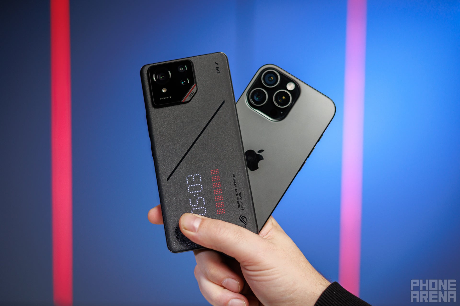 ROG Phone 9 Pro vs iPhone 16 Pro Max: 3 nm in the right direction