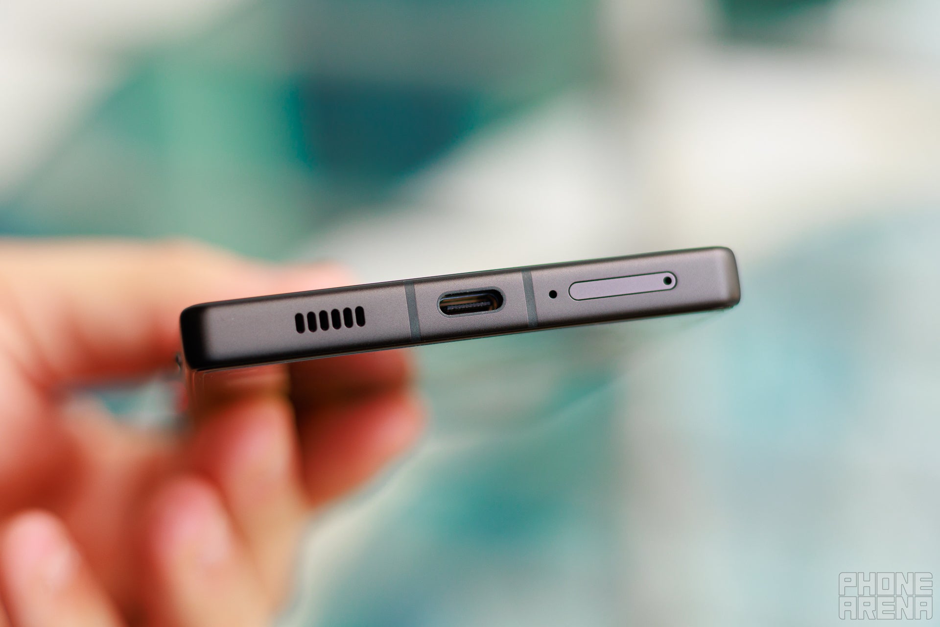 A look at the Nubia Z70 Ultra&#039;s USB-C port (Image by PhoneArena) - Nubia Z70 Ultra review: A value-packed flagship with cutting-edge performance