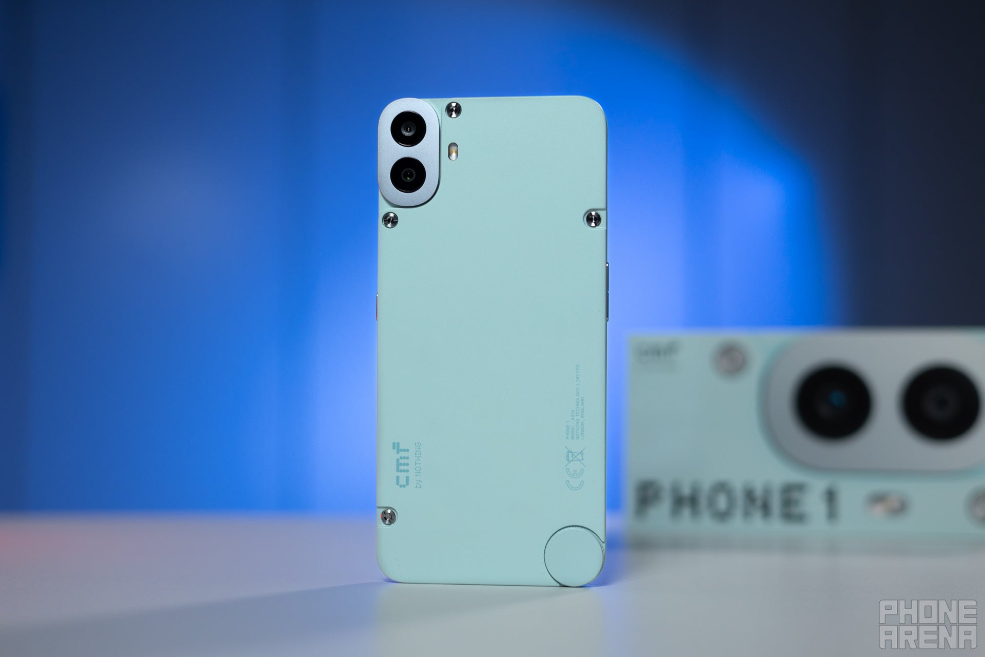 You can easily swap the back of the CMF Phone 1 with a different one. Cool! (Image by PhoneArena) - CMF Phone 1 Review: The budget phenom