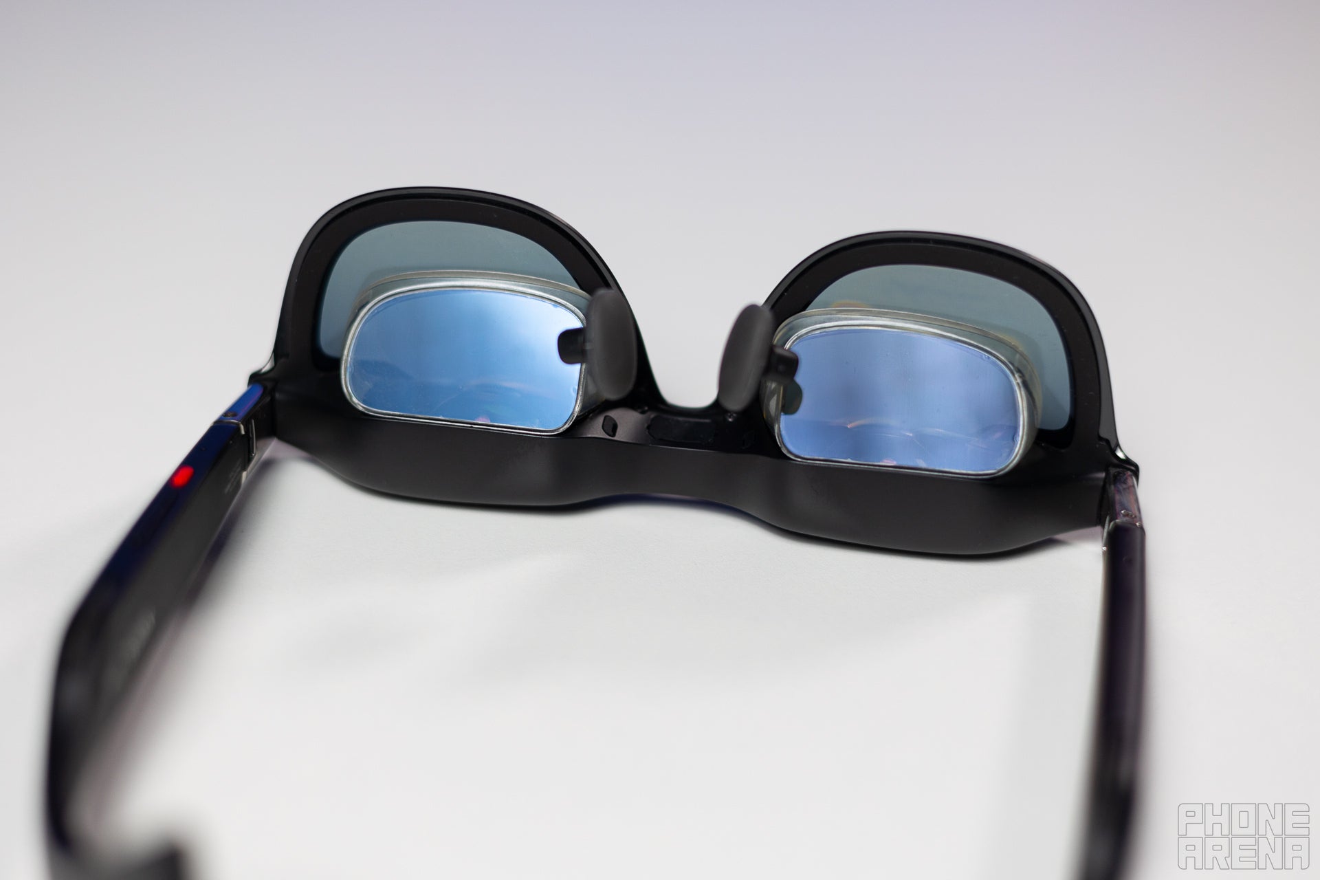 Xreal One lenses, back | Image credit - PhoneArena - Xreal One review: Another big step ahead for augmented reality glasses