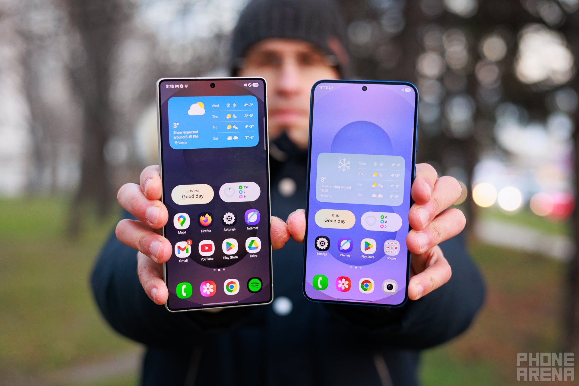 A cohesive design language (Image by PhoneArena) - Samsung Galaxy S25 Ultra vs Galaxy S25 Plus: Go big or go smart?