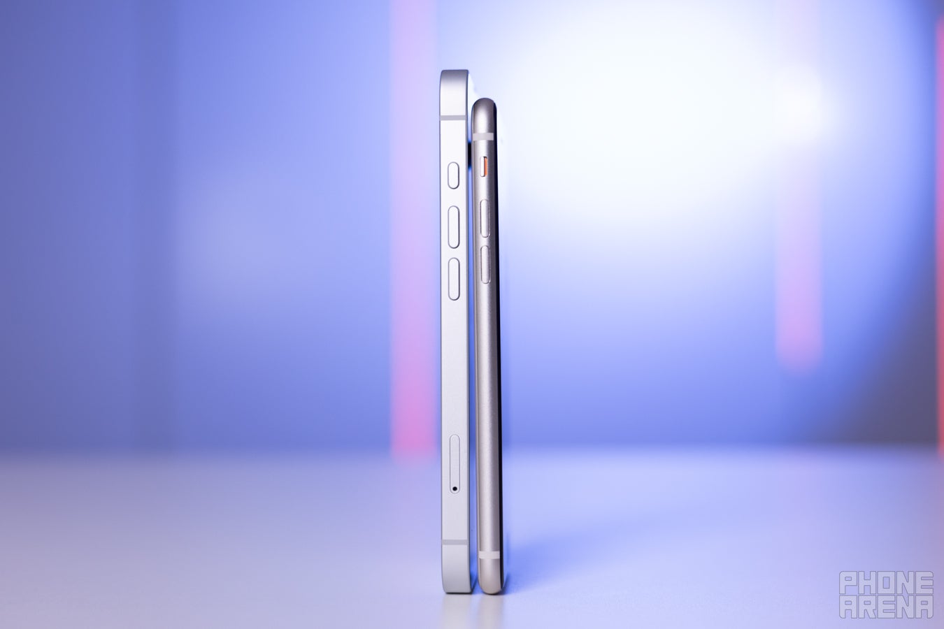 The iPhone 16e isn't that sleek, but packs a larger battery (Image by PhoneArena) - Apple iPhone 16e vs iPhone SE (2022): The new kid on the block