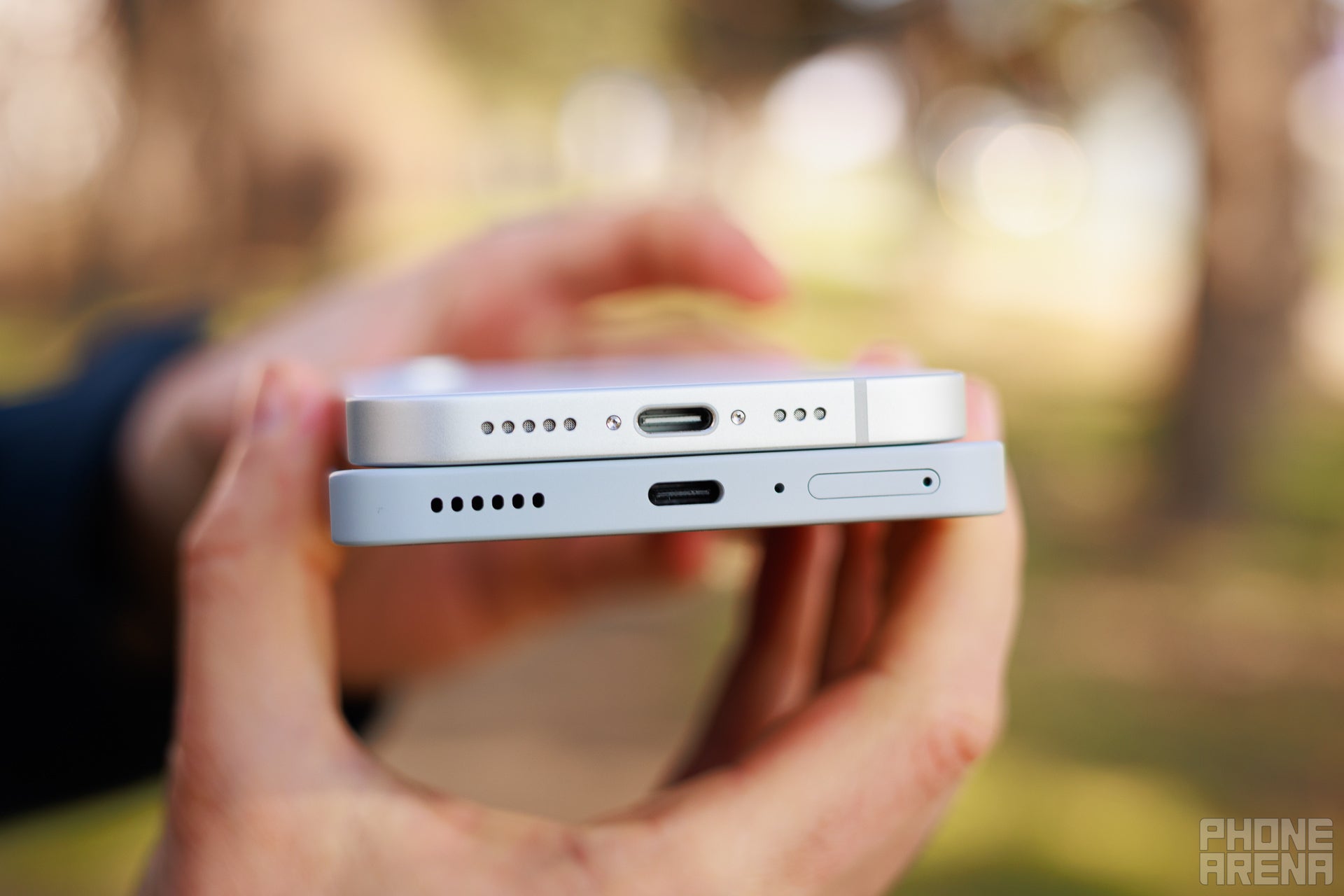 The Nothing phone has a number of advantages (Image by PhoneArena) - Nothing Phone (3a) Pro vs Apple iPhone 16e: Differences explained
