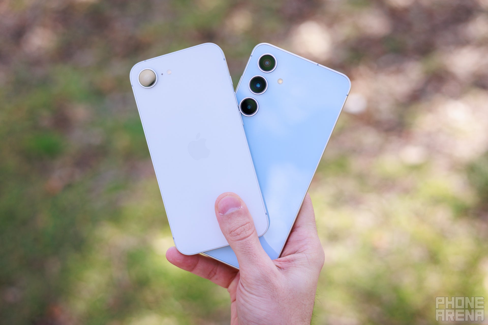 The S24 FE gives you much bang for your buck, but the iPhone 16e is not a bad option either. | Image by PhoneArena - iPhone 16e vs Galaxy S24 FE: Don't make a mistake
