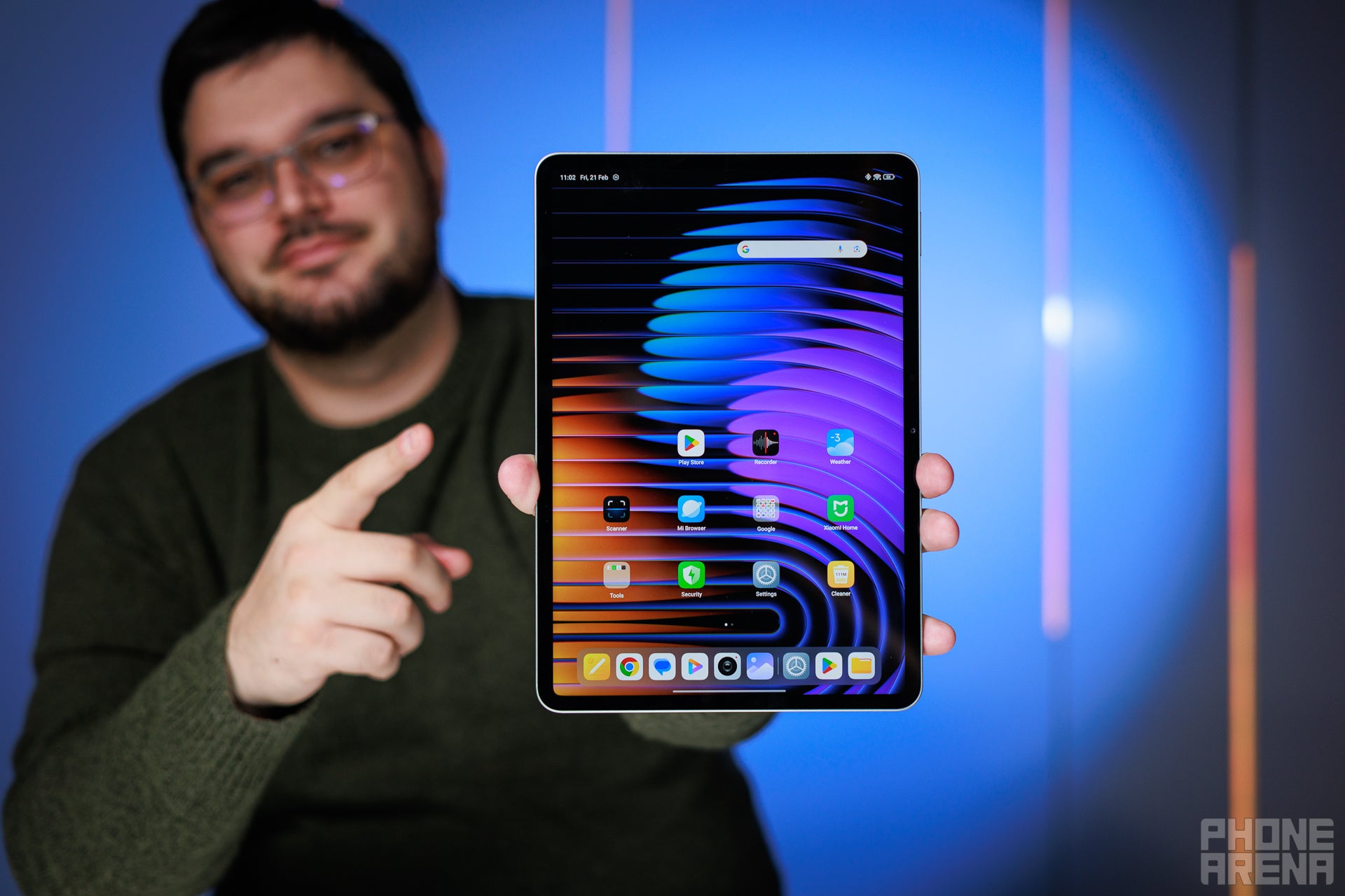 HyperOS is visually appealing, but very buggy (Image by PhoneArena) - Xiaomi Pad 7 Pro Review: Excellent value tablet with a few flaws