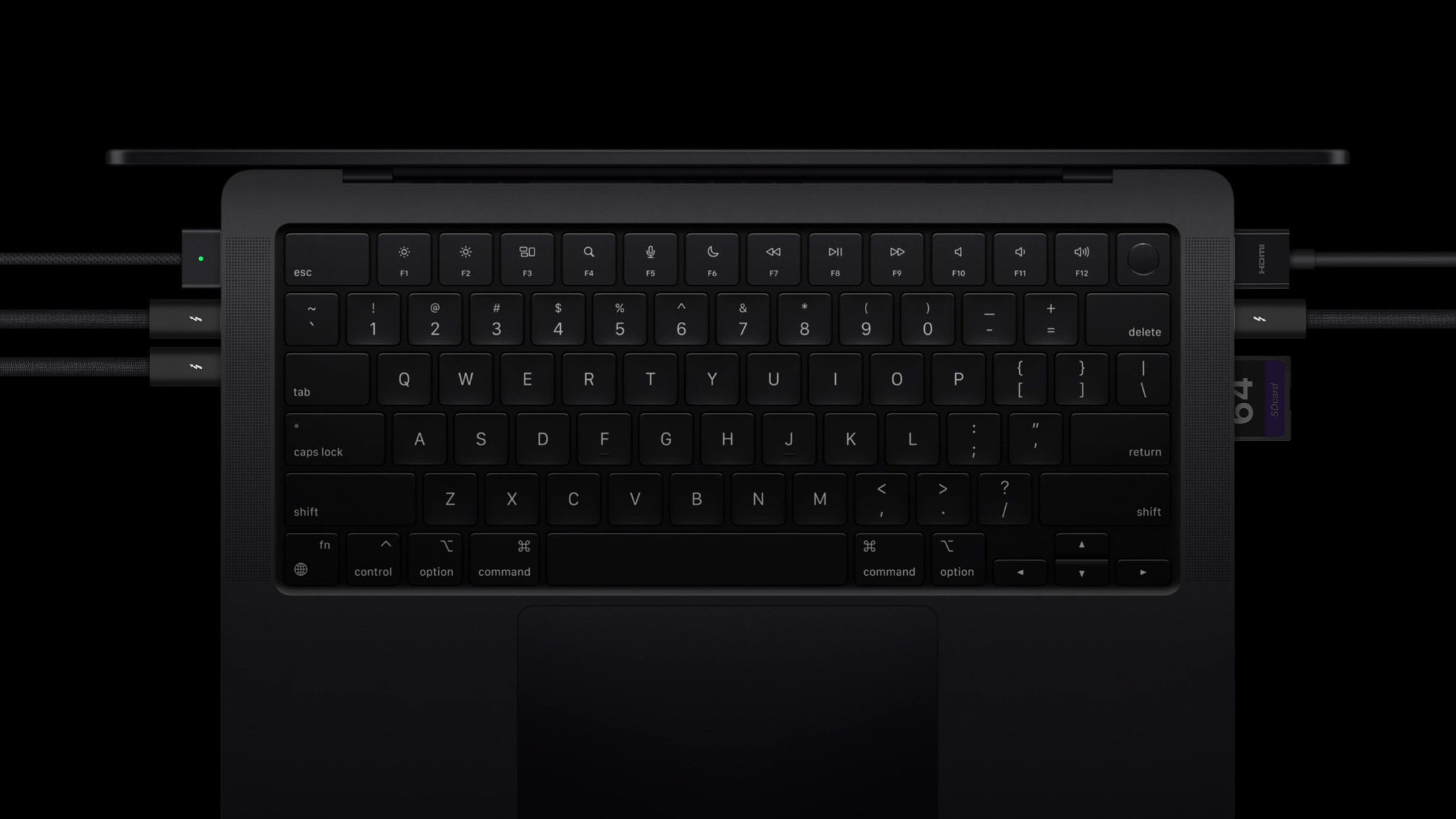 A fully docked MacBook Pro is a lovely sight (Image Credit-Apple) - MacBook Air M4 vs MacBook Pro M4 (M4 Pro/Max): Which one is right for you?
