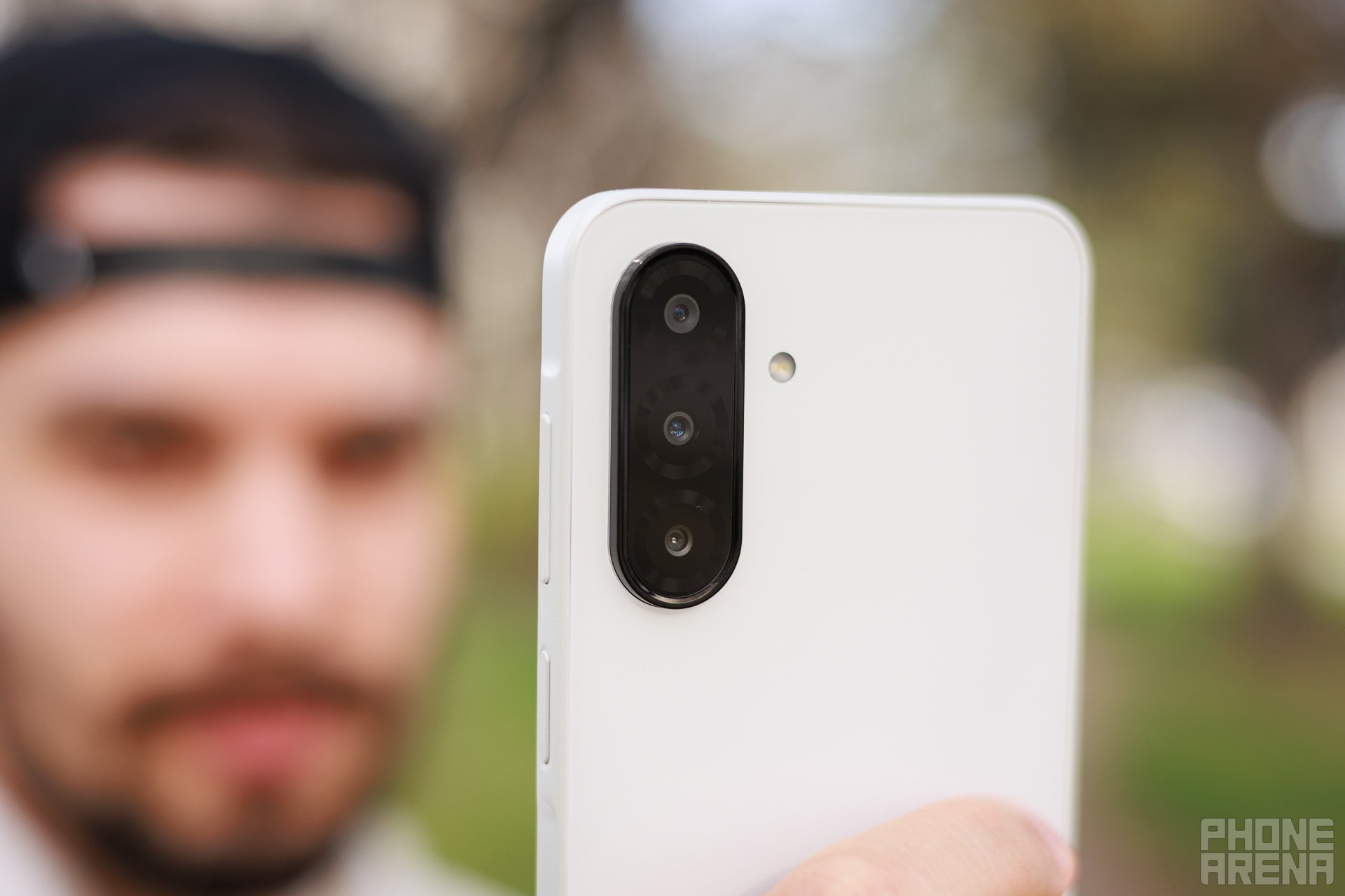 Three cameras on the back of the Galaxy A26, but one of them is a bit pointless | Image by PhoneArena - Samsung Galaxy A26 5G Review: AI for the masses