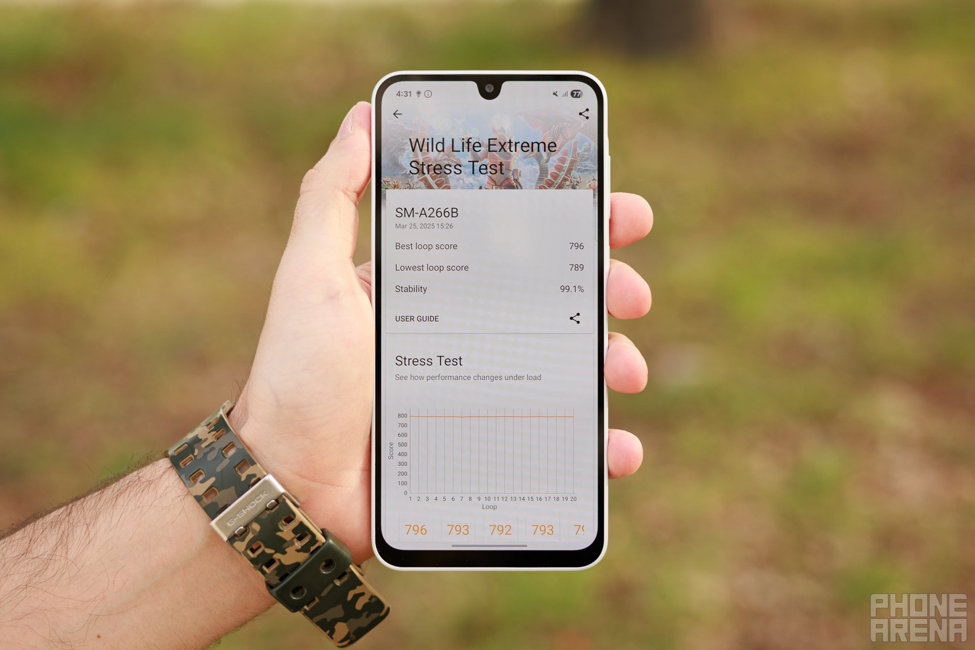 The new Exynos 1380 actually performs quite well, especially against similarly priced phones | Image by PhoneArena - Samsung Galaxy A26 5G Review: AI for the masses