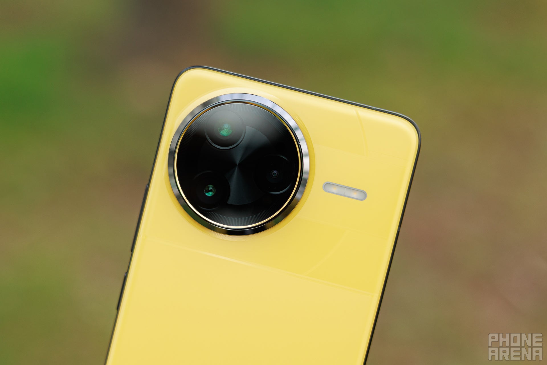 The camera housing is also pretty original on the Poco F7 Ultra | Image by PhoneArena - Poco F7 Ultra Review: Poco goes Ultra