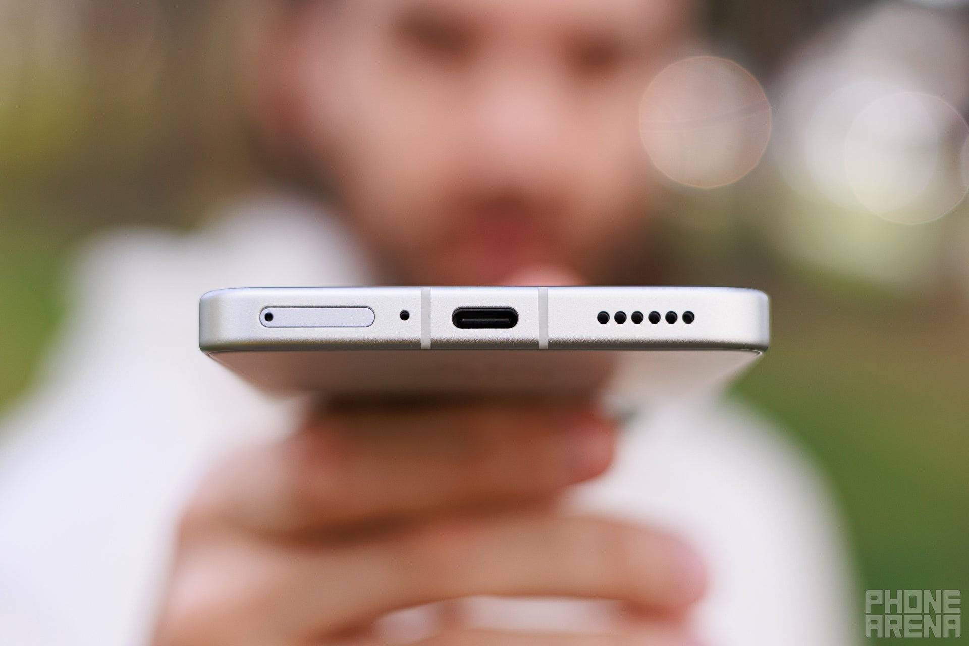 The Poco F7 Pro comes with 90W wired charging power on tap | Image by PhoneArena - Poco F7 Pro Review: The new OnePlus?