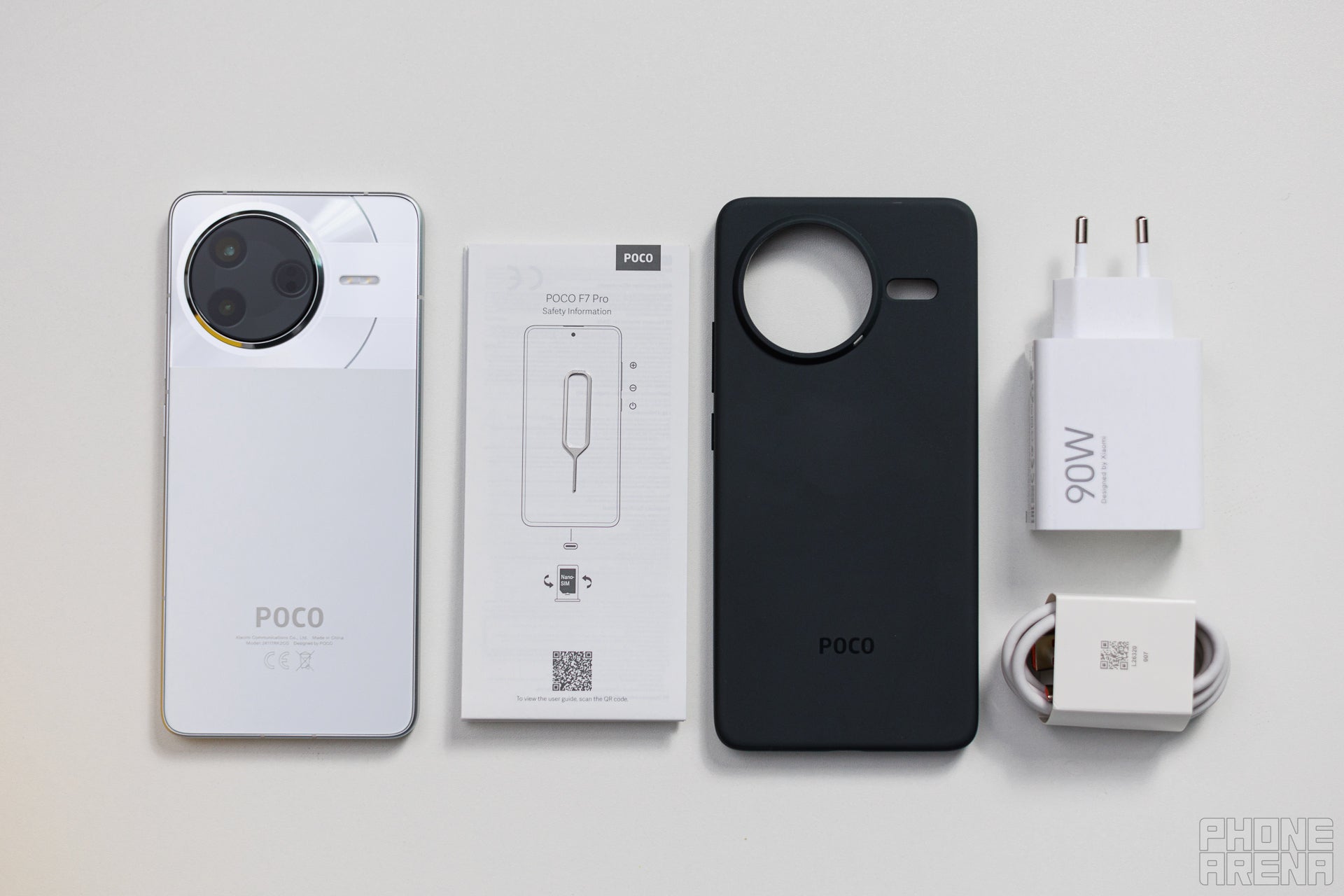 Another generous retail package from Poco | Image by PhoneArena - Poco F7 Pro Review: The new OnePlus?