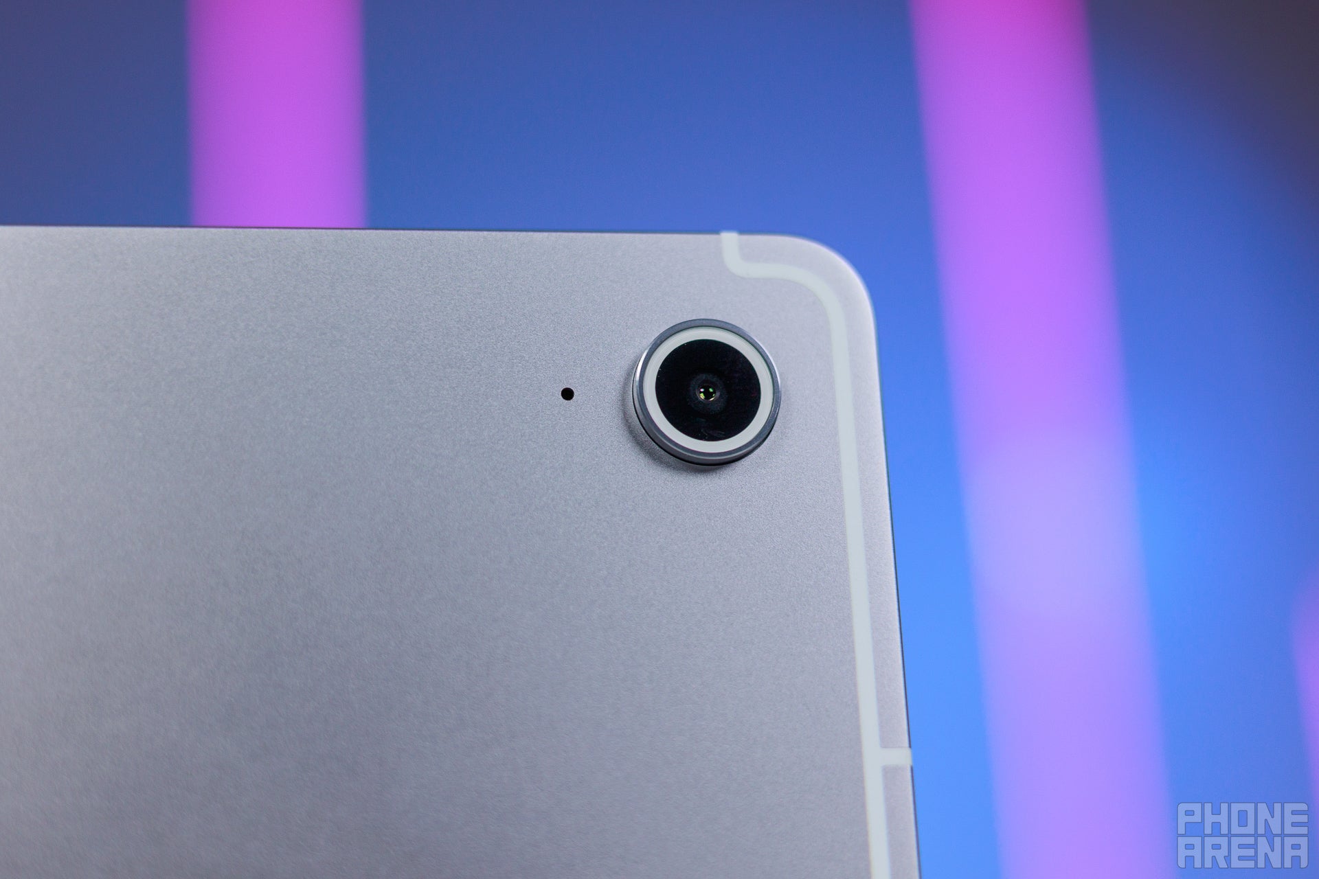 A single camera can be found at the rear here (Image by PhoneArena) - Samsung Galaxy Tab S10 FE Review: The budget tablet that just makes sense
