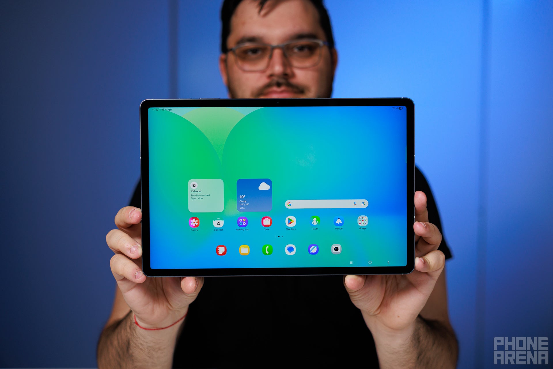 Literally no surprises in the design section (Image by PhoneArena) - Samsung Galaxy Tab S10 FE Plus Review: Larger screen, fewer cameras, but great value