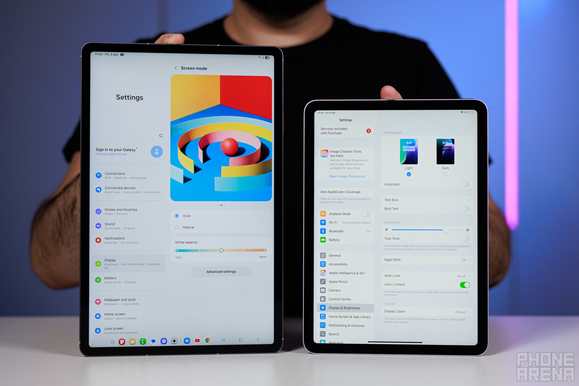 Image by PhoneArena - Galaxy Tab S10 FE Plus vs 13-inch iPad Air M3: A free stylus or monstrous power?