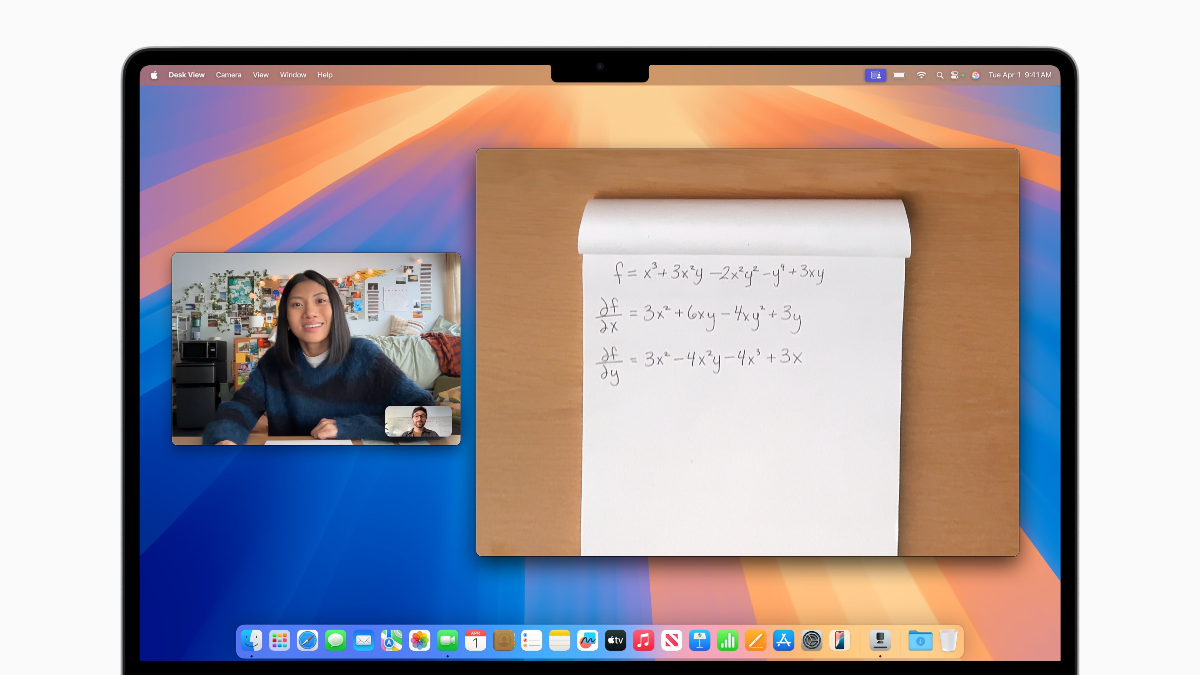 The MacBook Air M4 features a superb FaceTime camera (Image Credit-Apple) - MacBook Air M4 13-inch vs 15-inch: Portability versus functionality