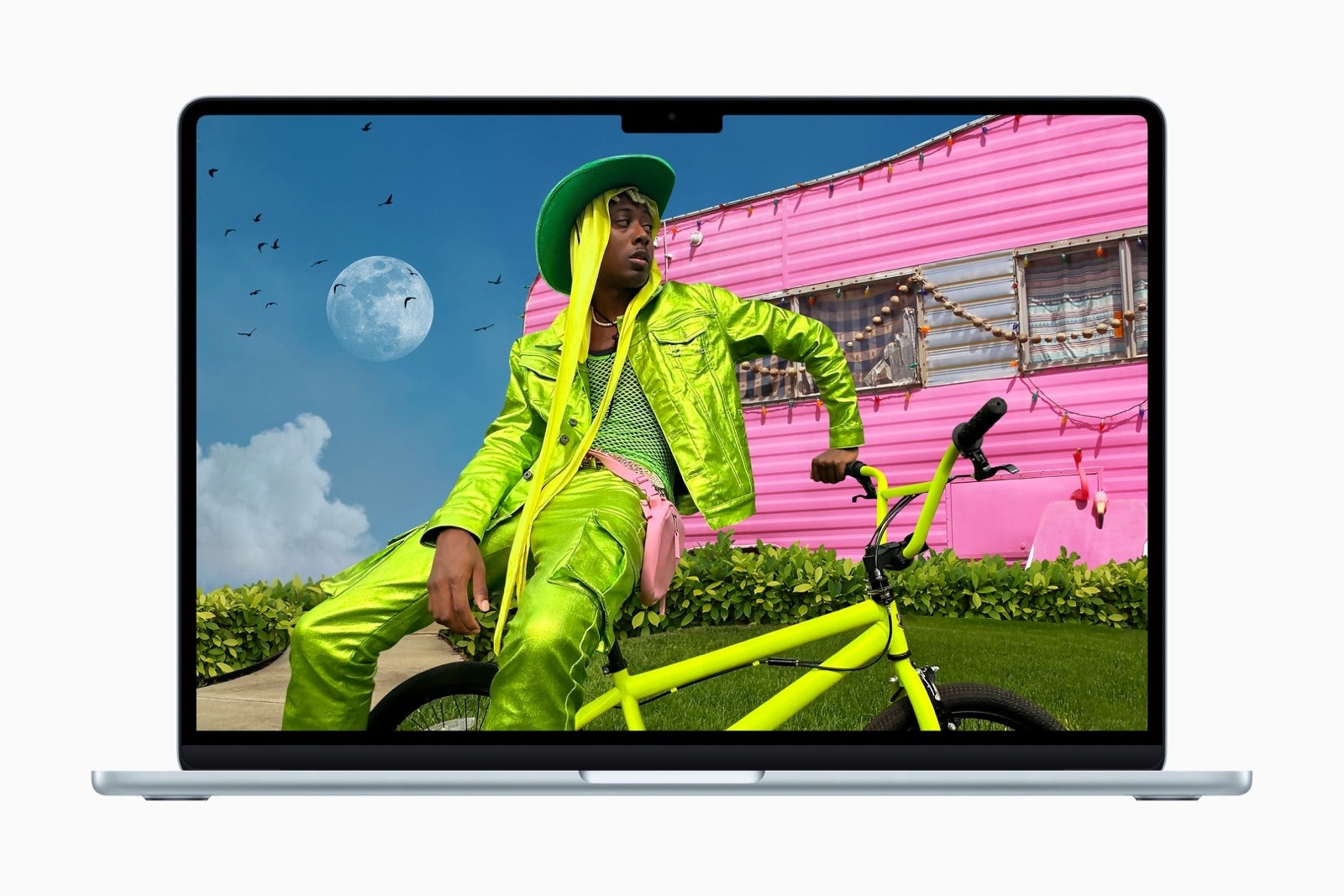 MacBook Air M4 display (Image Credit-Apple) - Apple MacBook Air M4 vs Microsoft Surface Laptop 7: macOS vs Windows in the ARM era